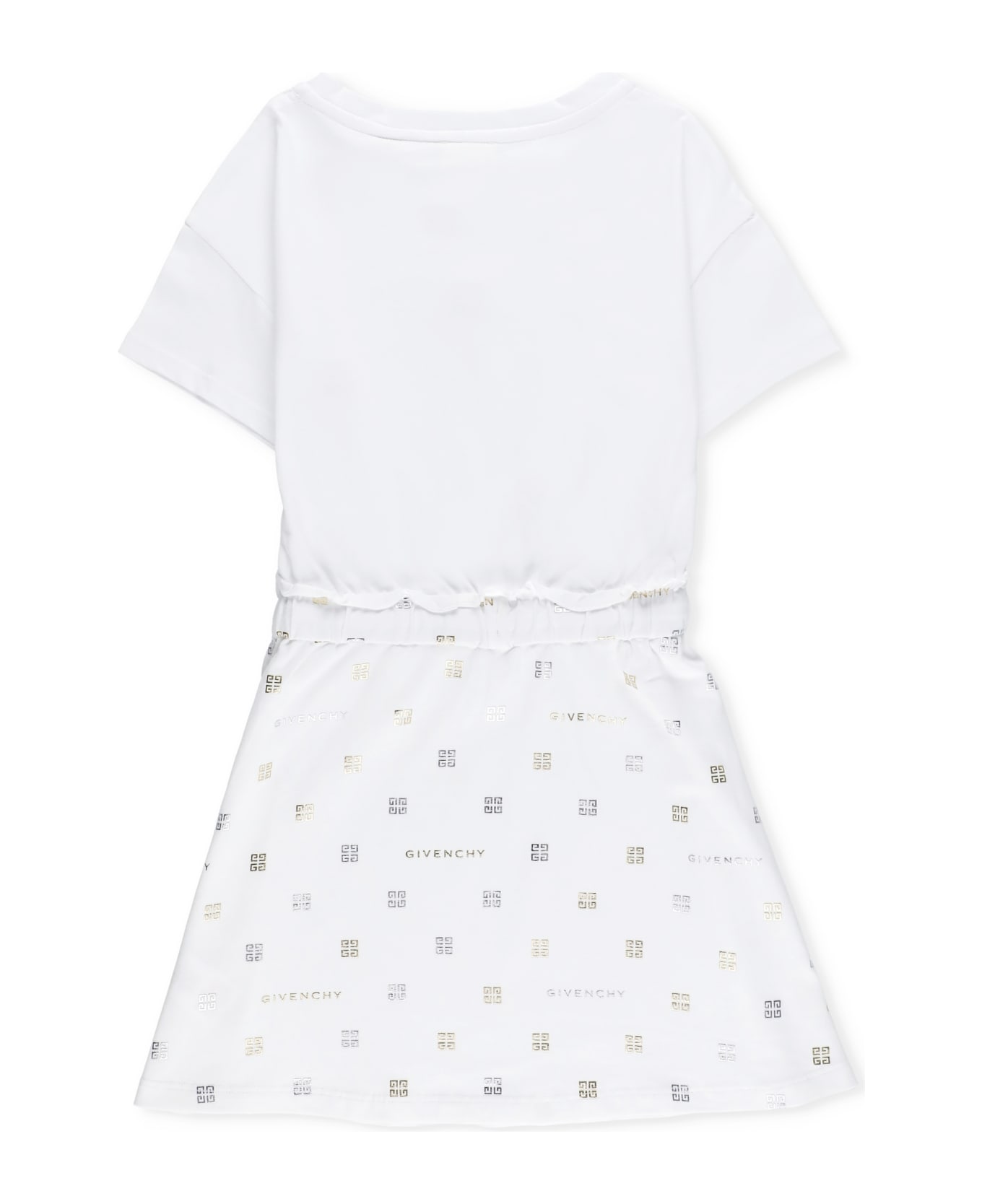 Givenchy Dress With Logo - Bianco