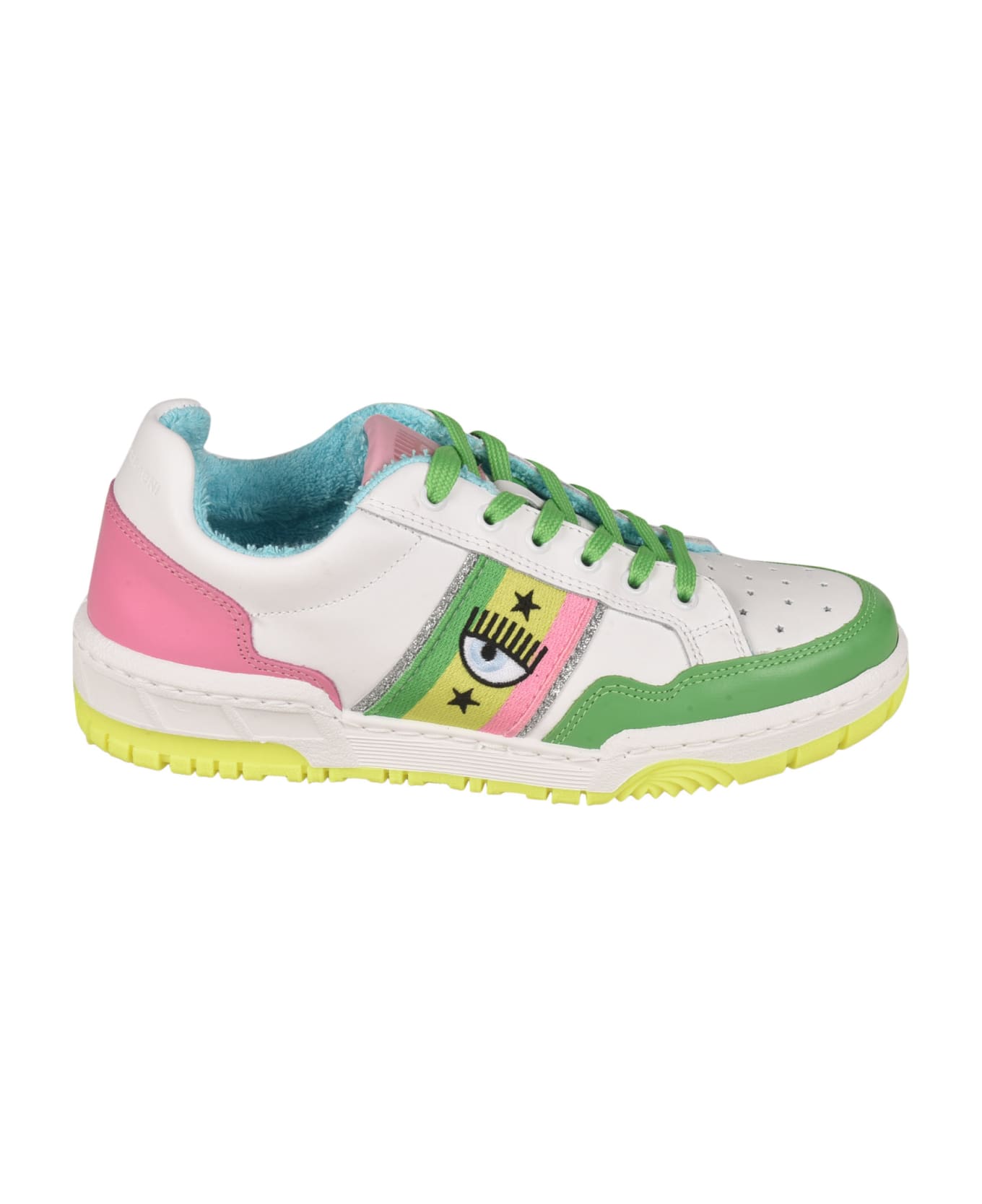 Chiara Ferragni Cf1 Funky Pin Sneakers - Multicolor