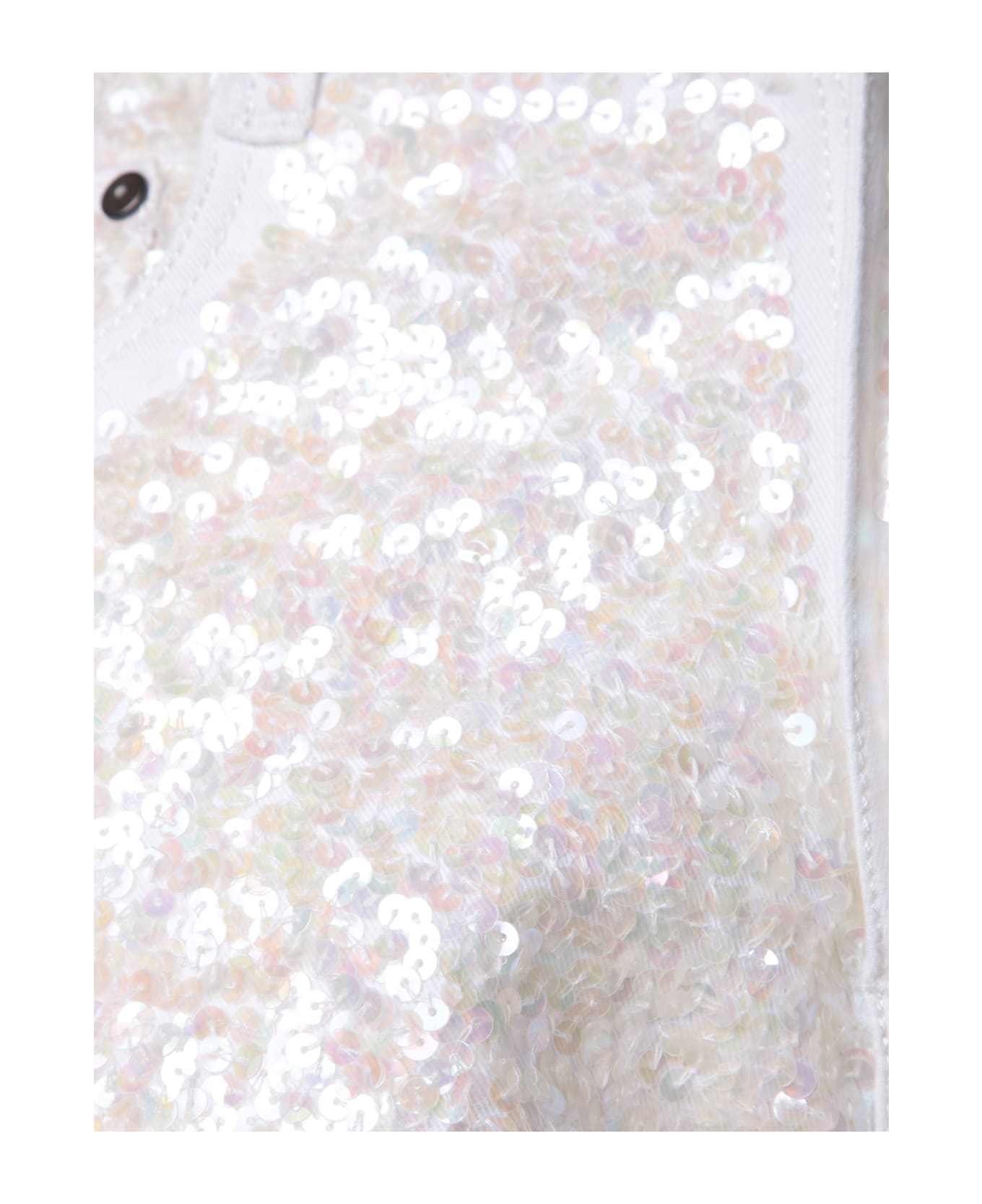 Parosh White Guff Jeans - White