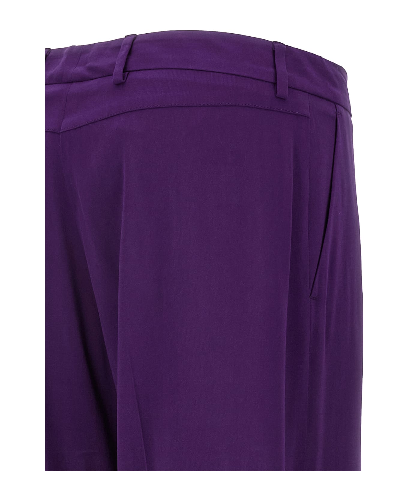 Alberto Biani 'hippy' Trousers - Purple