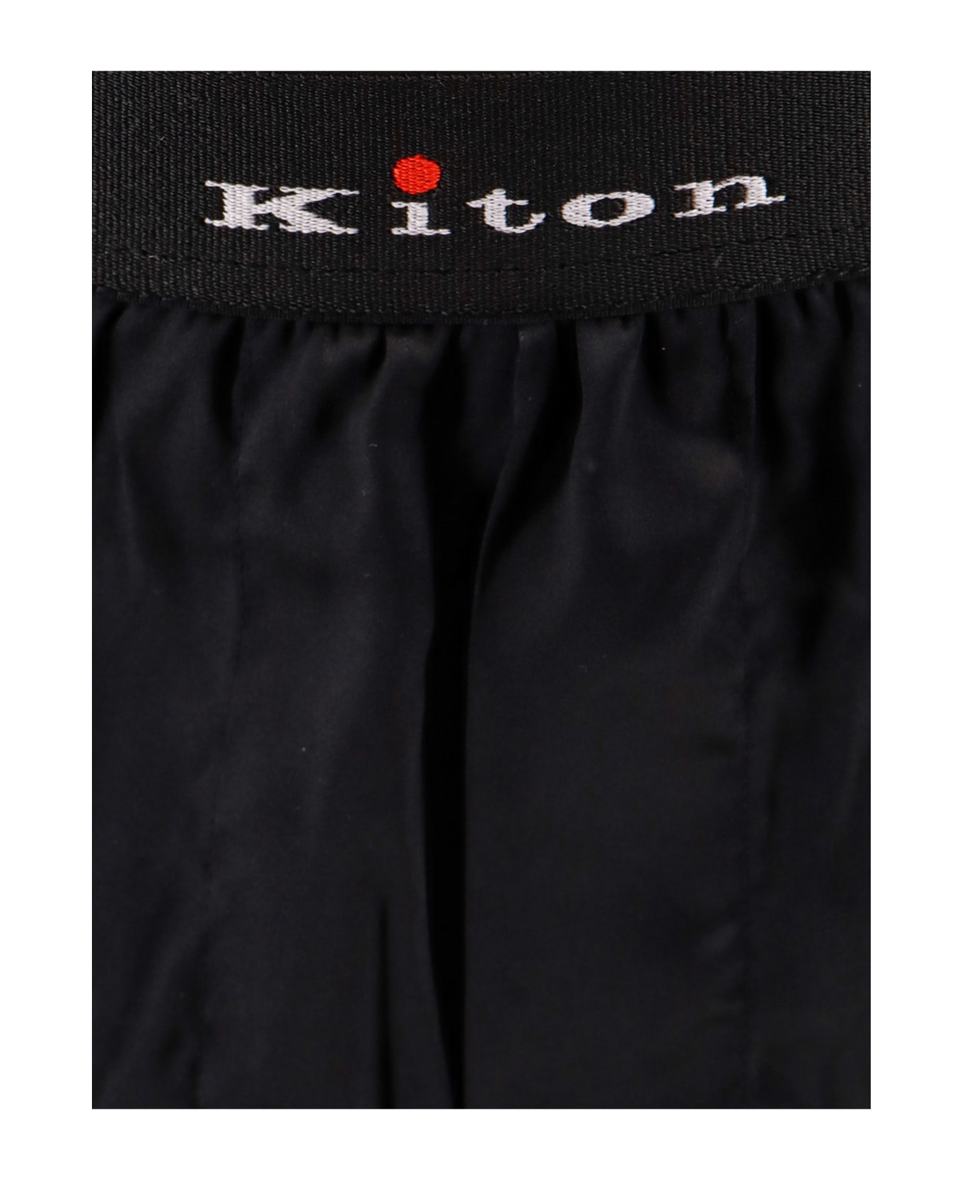 Kiton Boxer - Black ショートパンツ