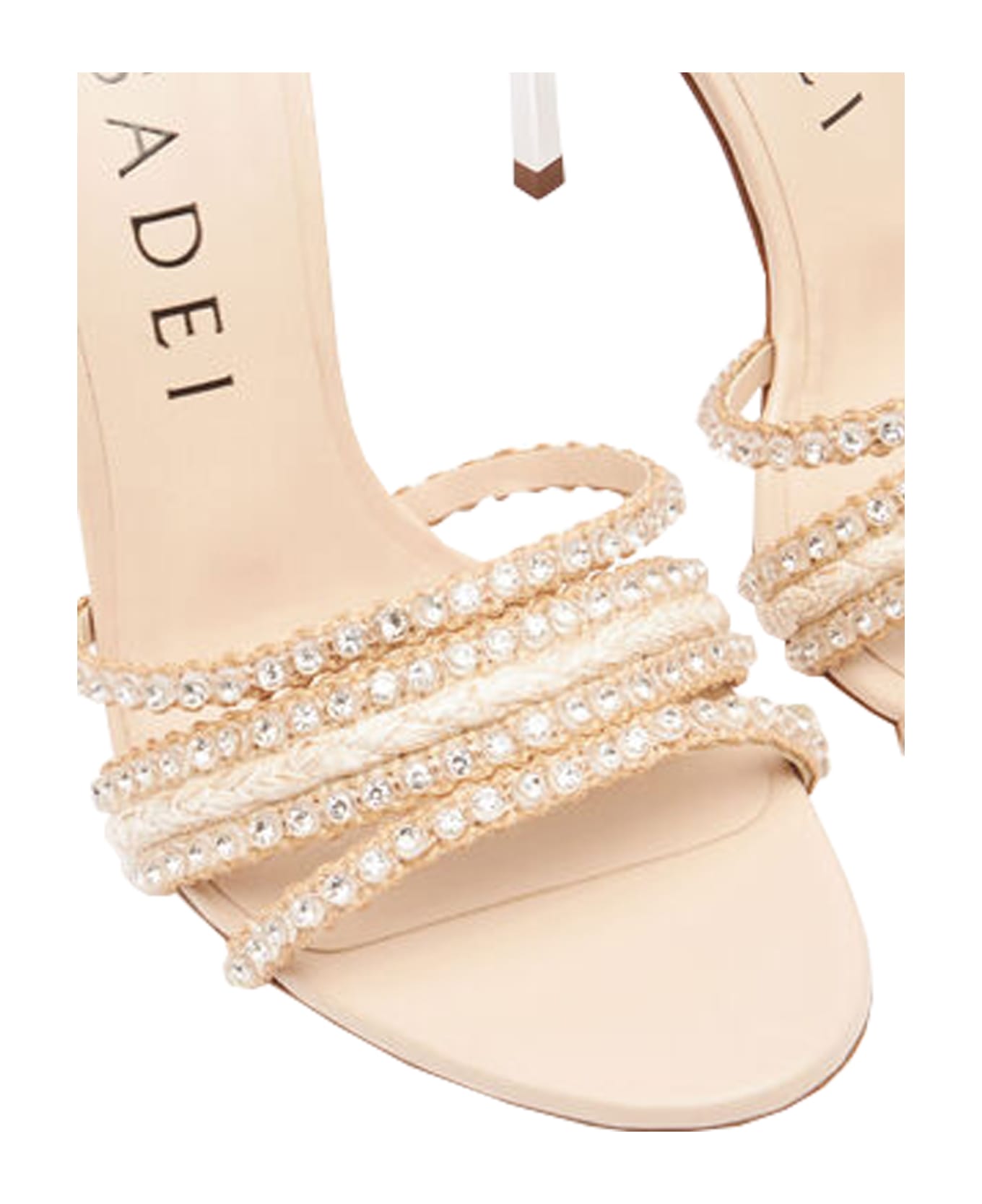 Casadei Shoes With Hell - Golden サンダル