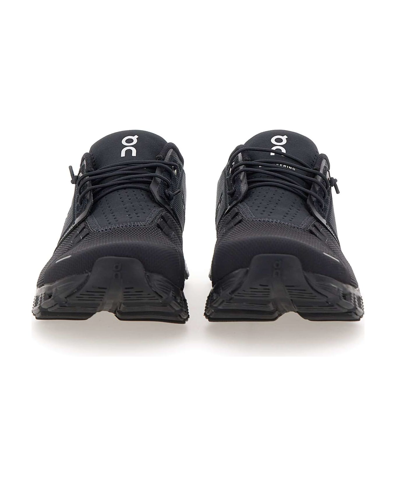 ON "cloud 5" Fabric Sneakers - BLACK