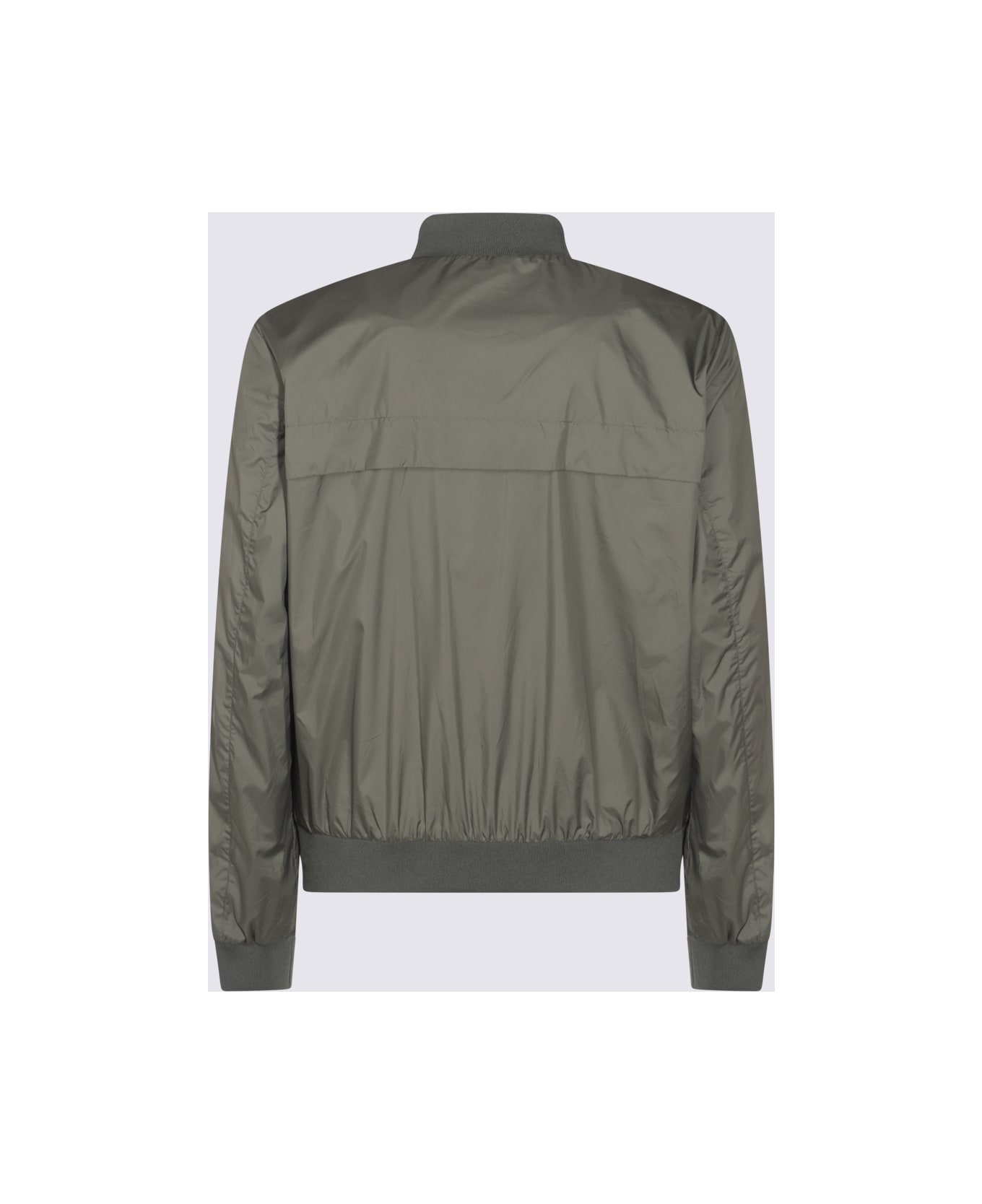 Add Dark Green Casual Jacket - CLIMBING IVY