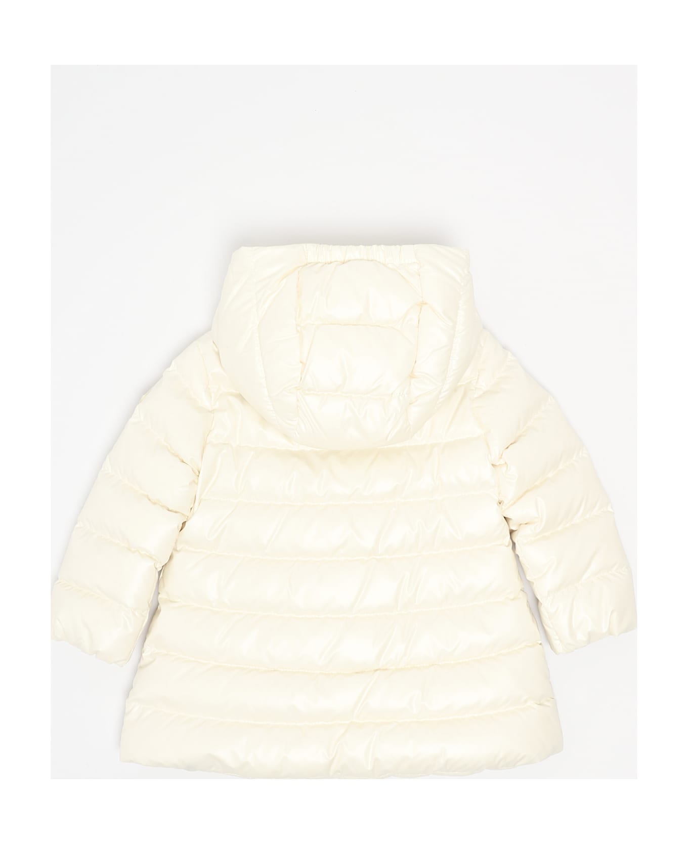 Moncler Ibida Long Coat Down Jacket - PANNA