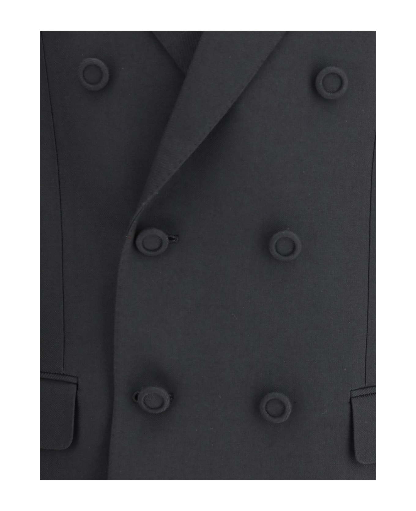 Valentino Double-breasted Wool Jacket