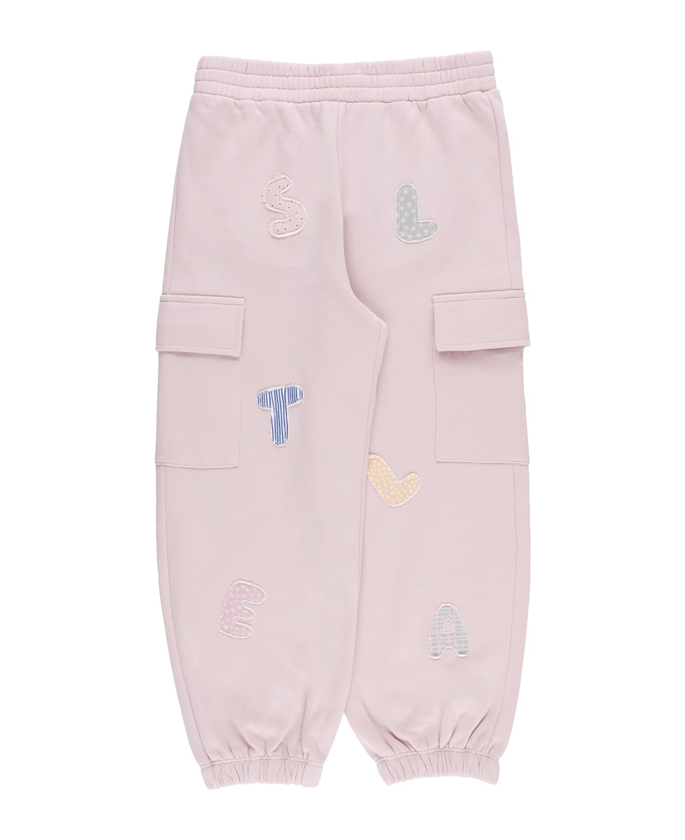 Stella McCartney Pants With Logo - Pink