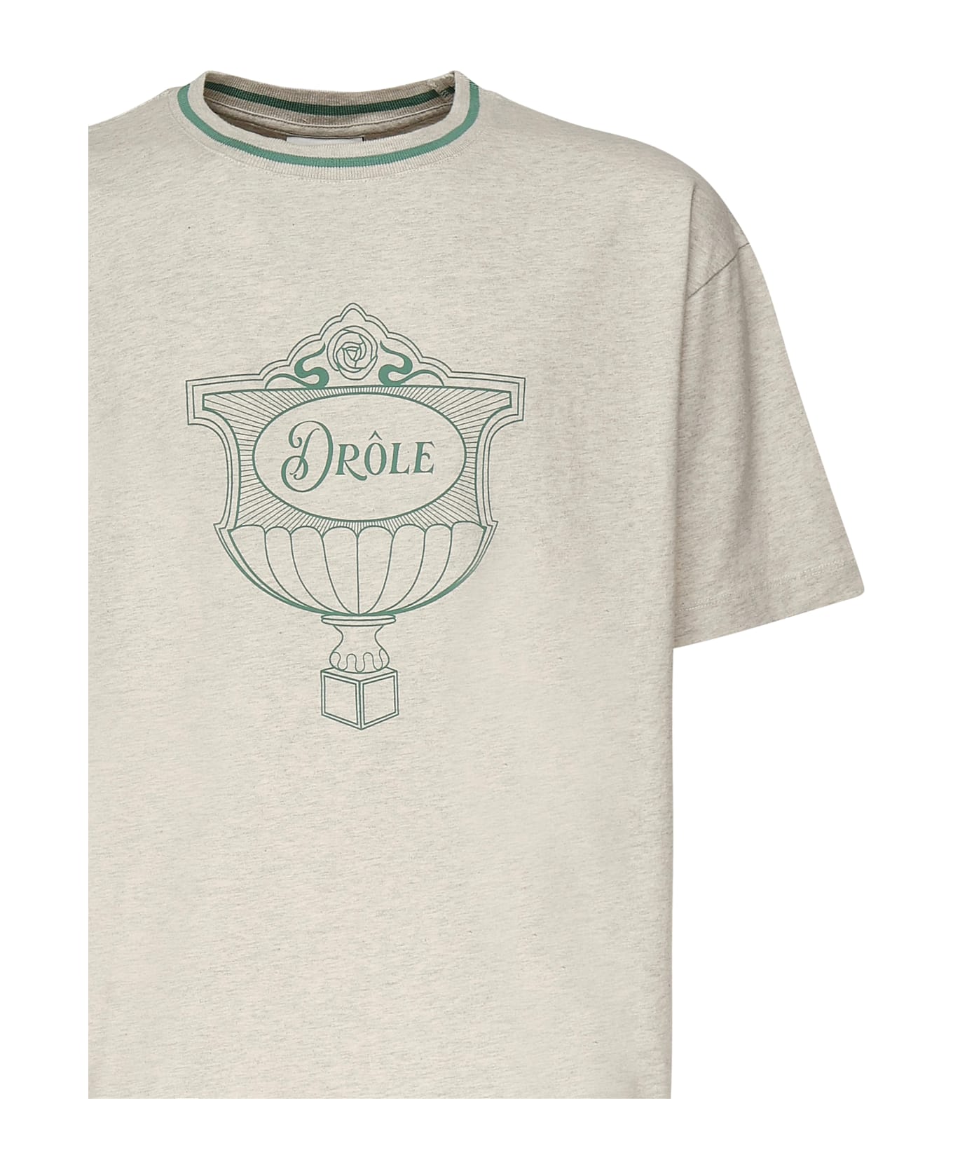 Drôle de Monsieur Drôle Cup T-shirt - Grey