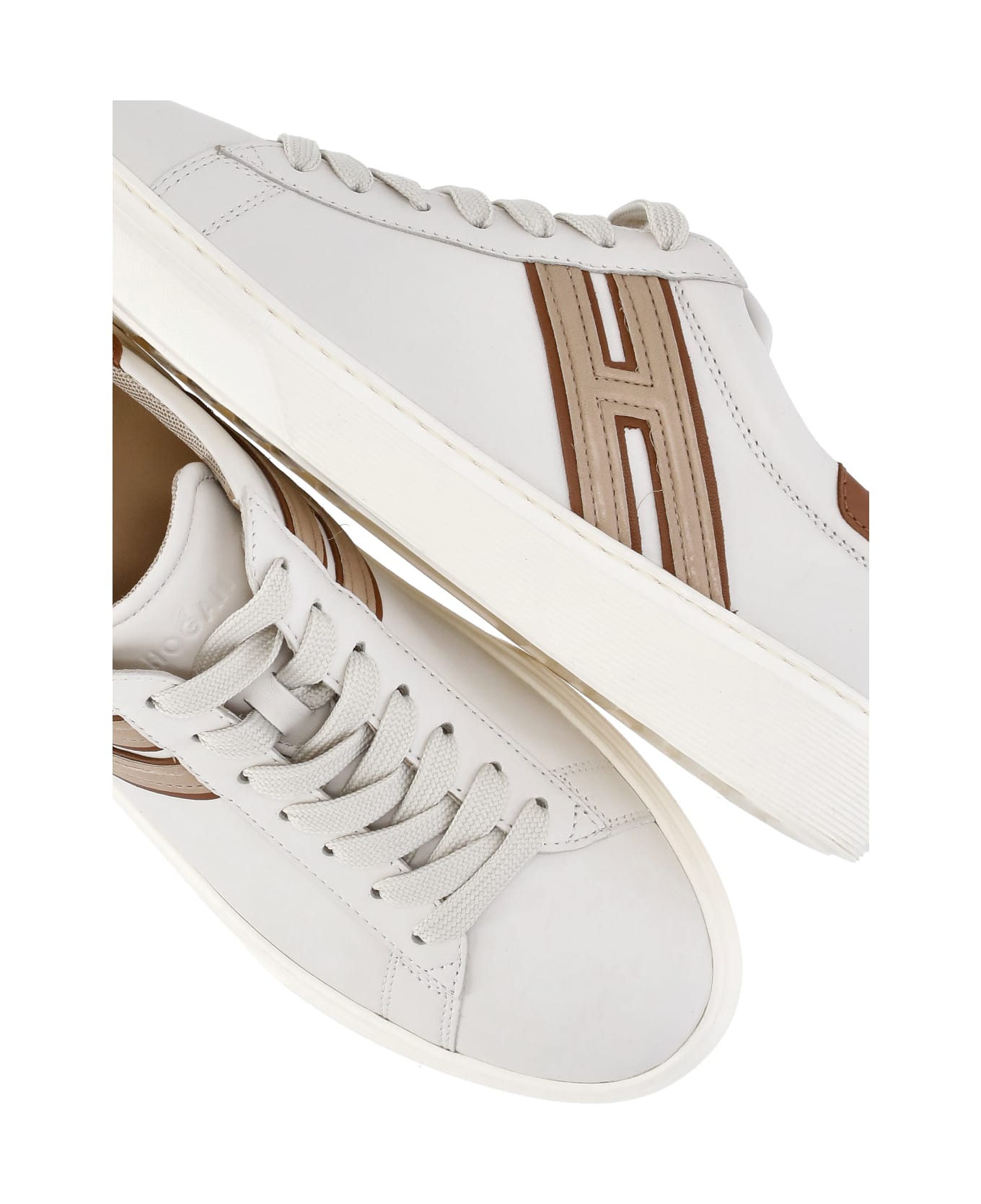 Hogan Sneakers "h365" In Leather - Avorio スニーカー