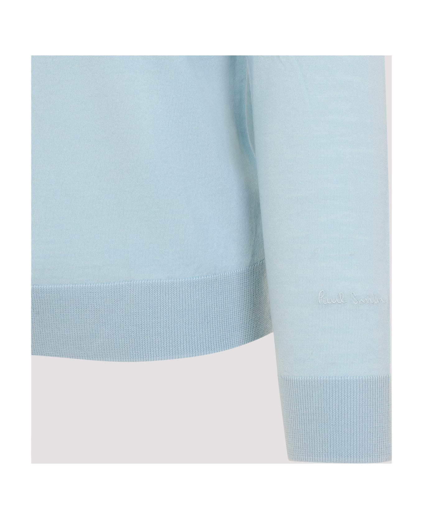 Paul Smith Wool Sweater Polo - B Blue