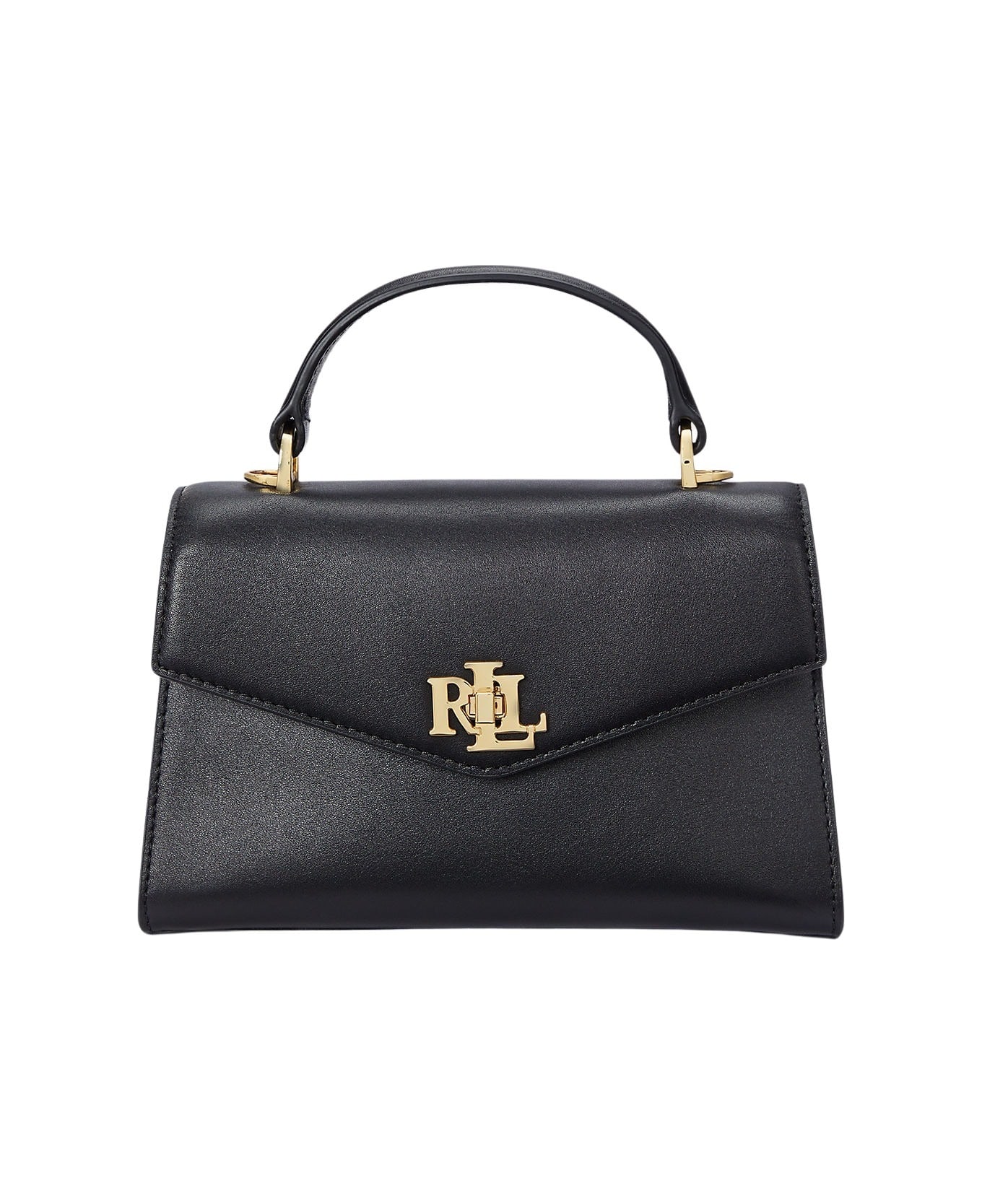 Ralph Lauren Farrah Sm Satchel Small - Black