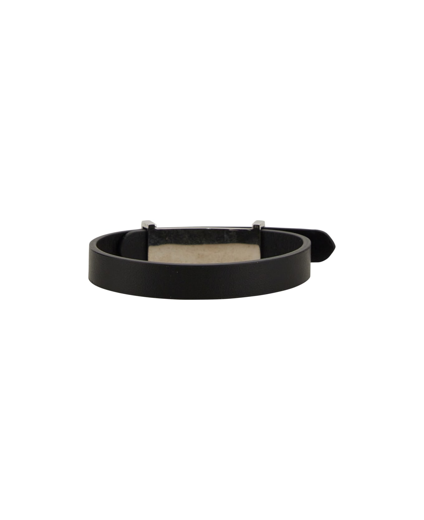 Paul Smith Leather Bracelet - BLACK
