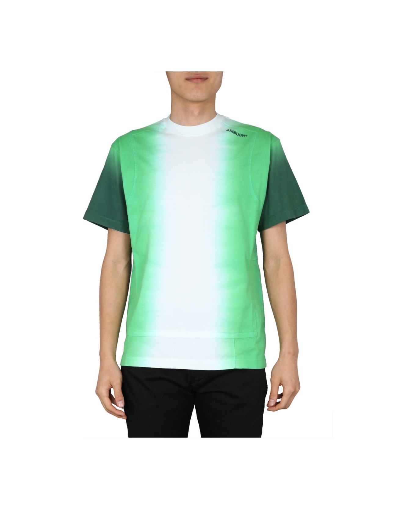 AMBUSH Round Neck T-shirt - GREEN