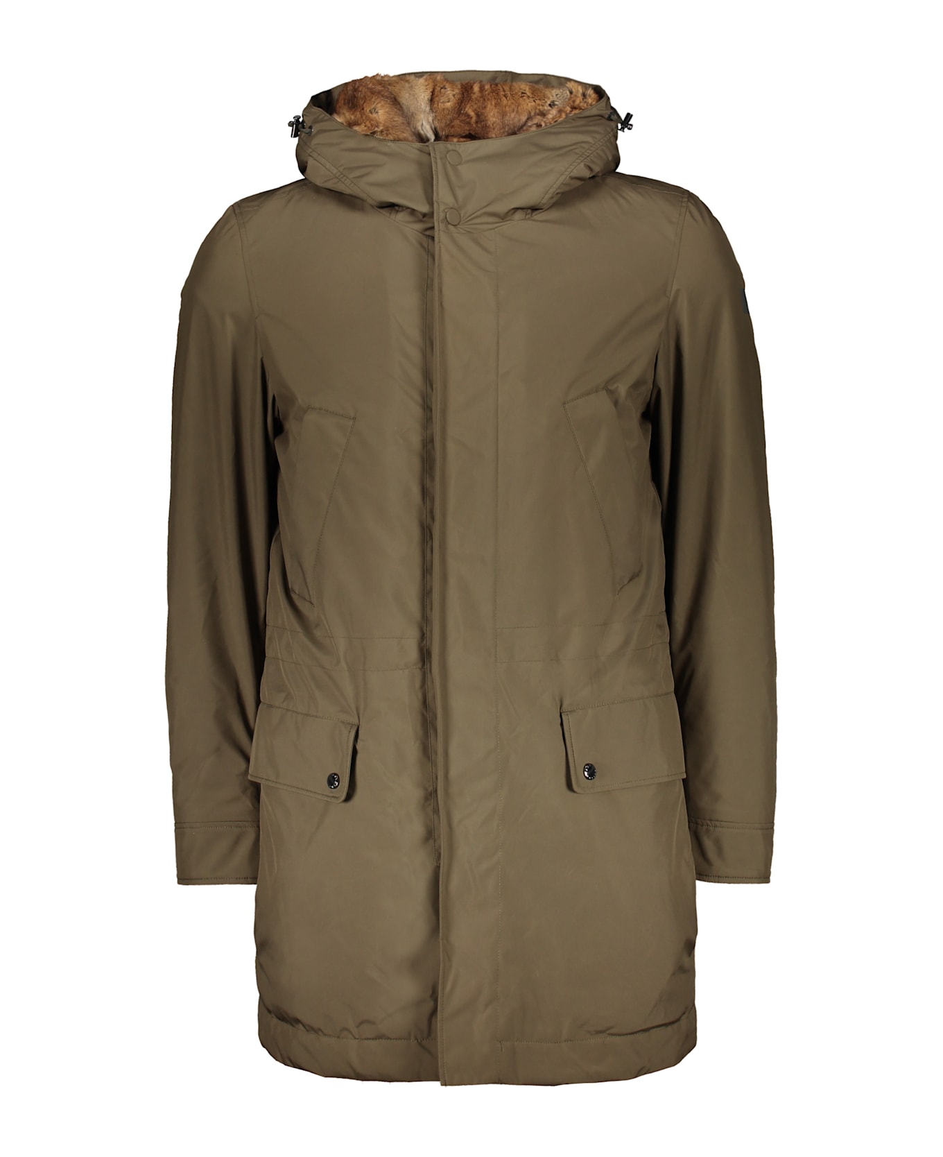 Paul&Shark Hooded Parka - khaki