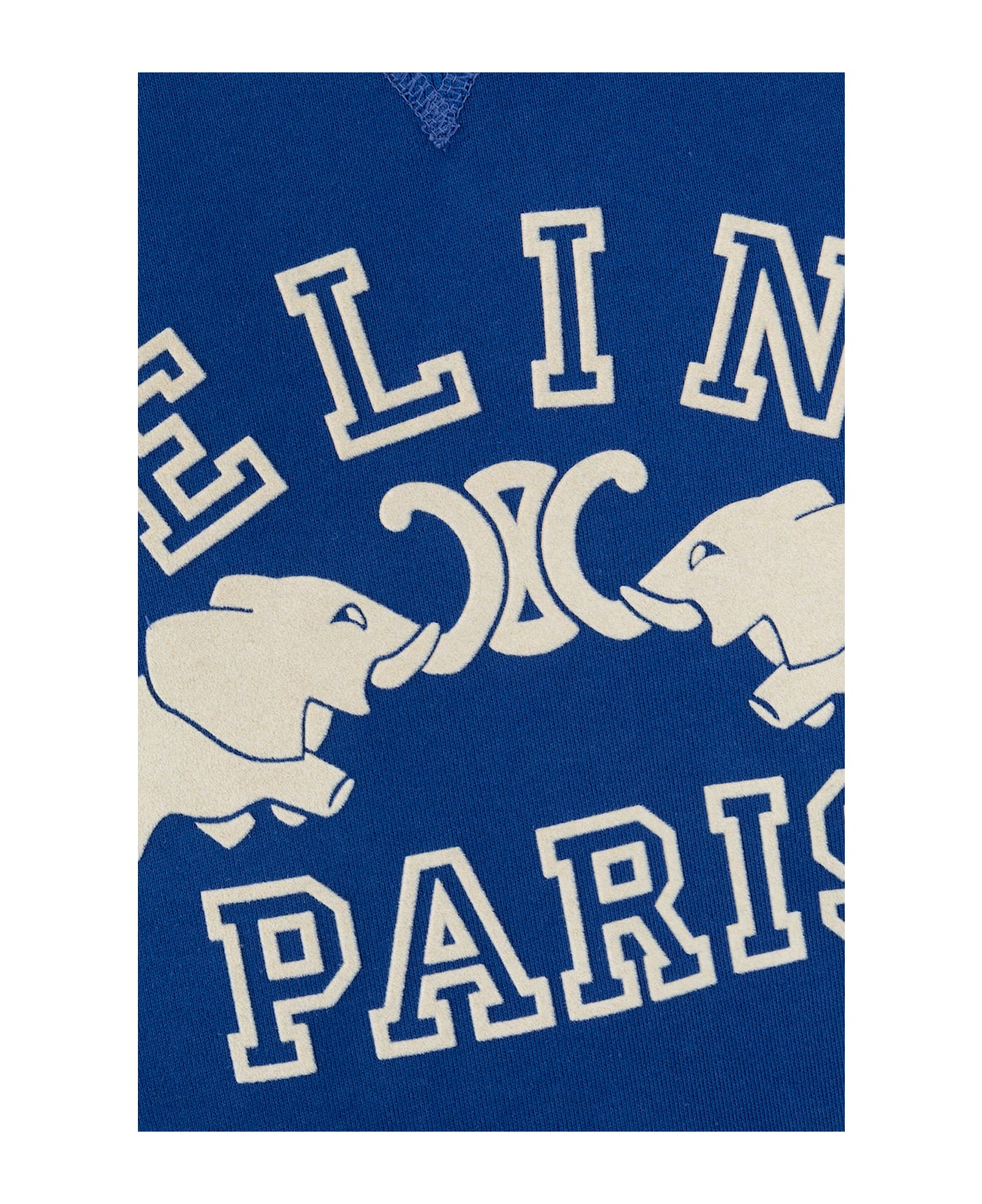 Celine Felpe - BLUE FLAG/DIRTY WHITE