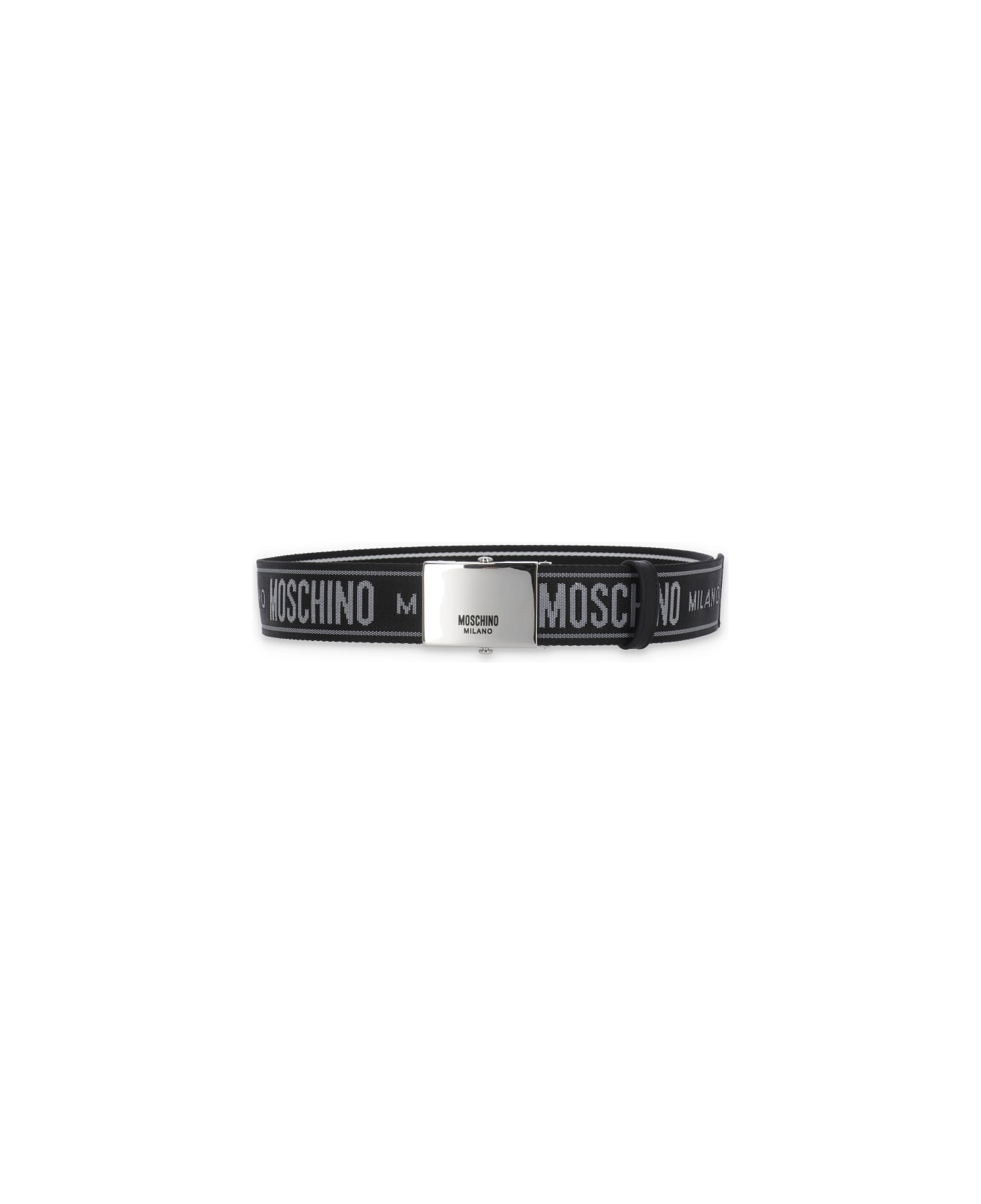 Moschino Logoed Belt - Black ベルト