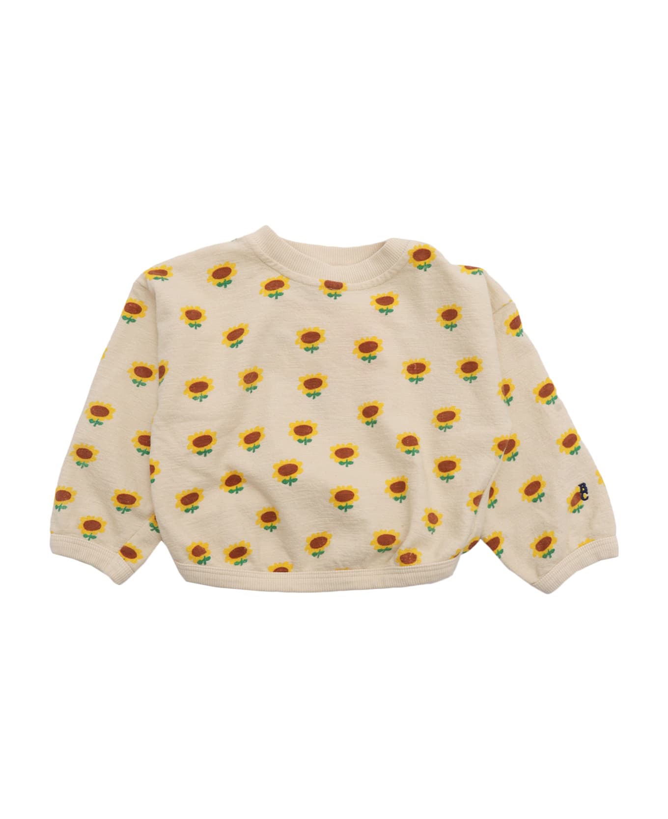 Bobo Choses Sunflower All Over Sweatshirt - BEIGE