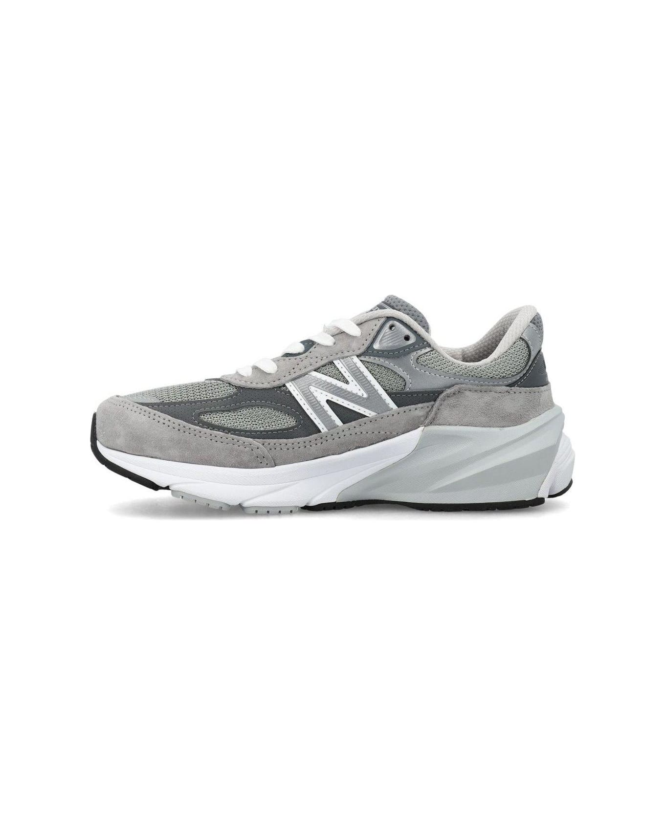 New Balance 990 V6 Laceup Sneakers - GREY