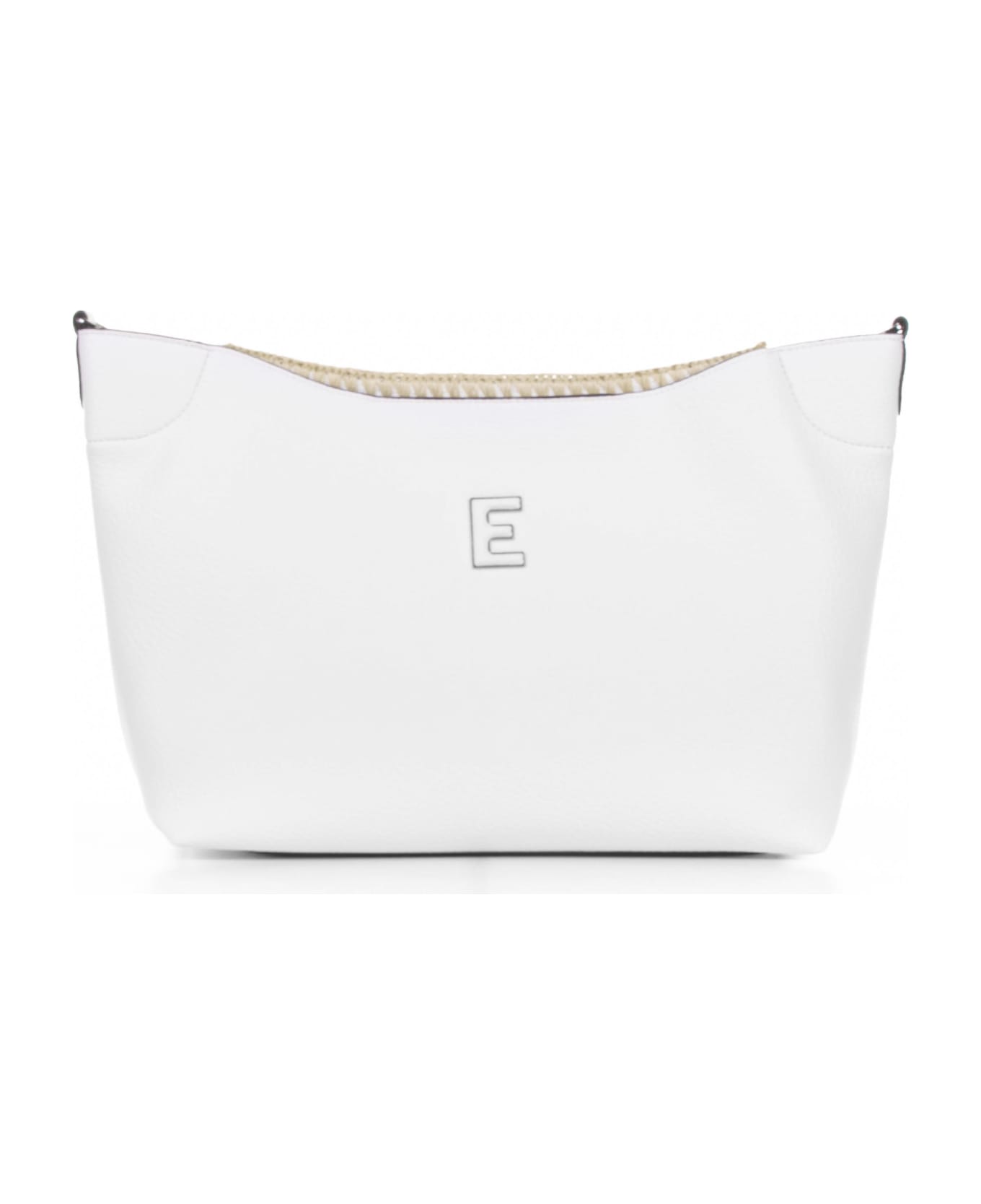 Ermanno Scervino Rachele White Leather Handbag - BIANCO トートバッグ