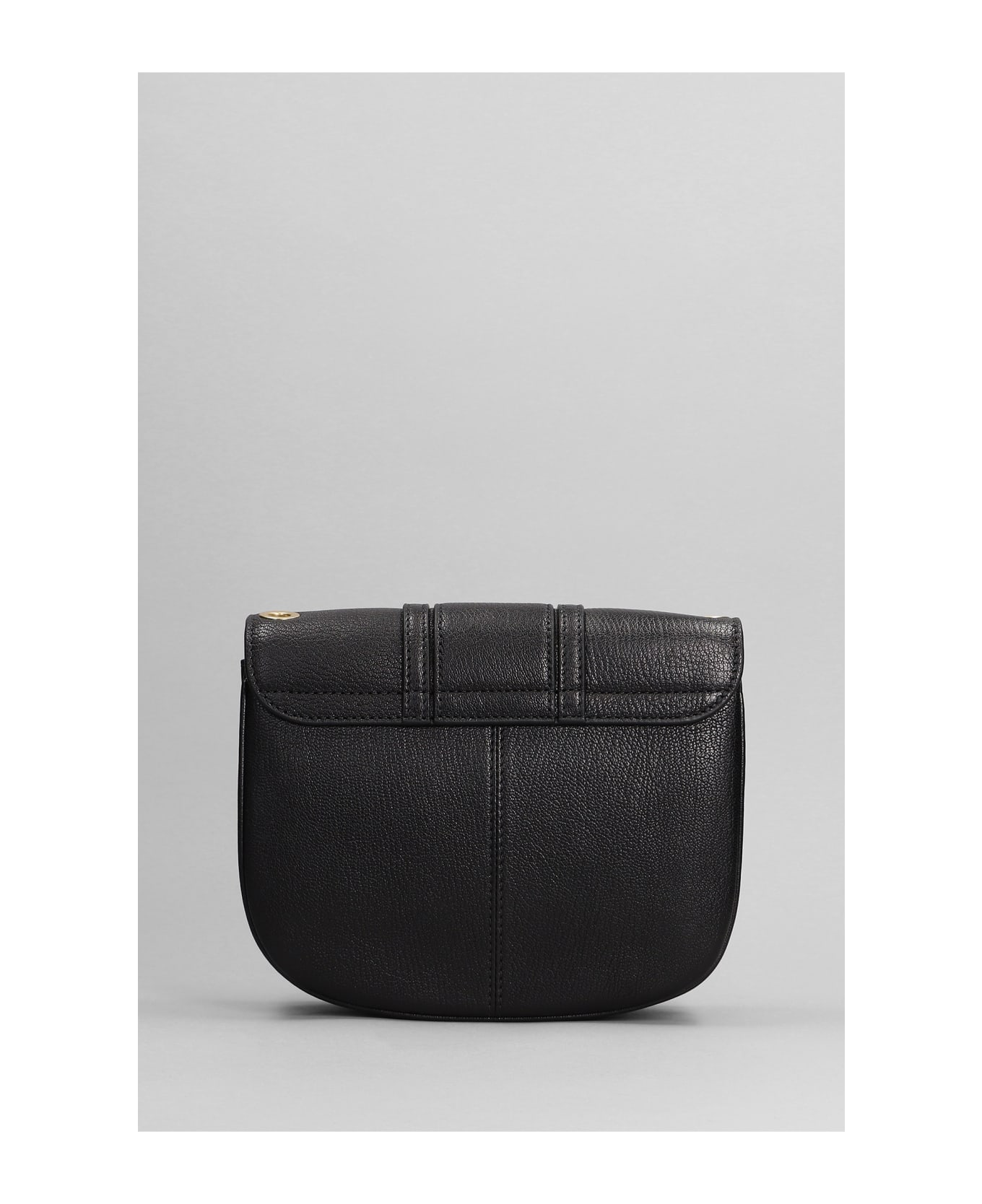 See by Chloé Hana Media Shoulder Bag In Black Leather - black