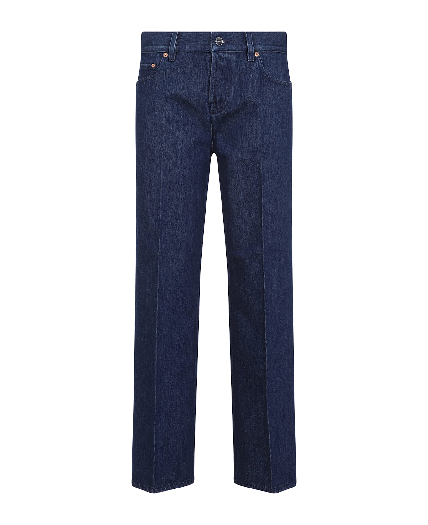 Gucci Straight Leg Jeans - Dark Blue