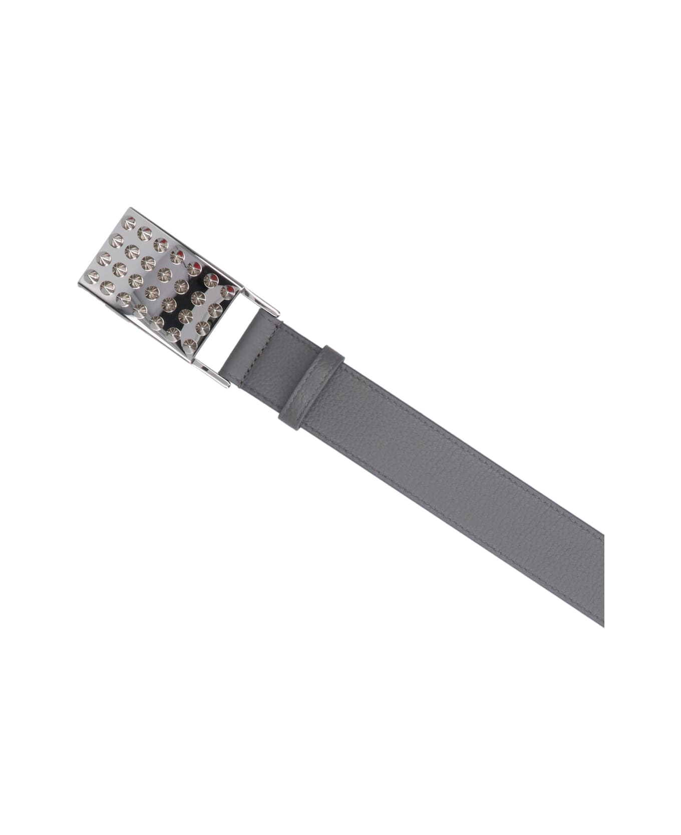 Christian Louboutin 
funky
 Studs Belt - Gray