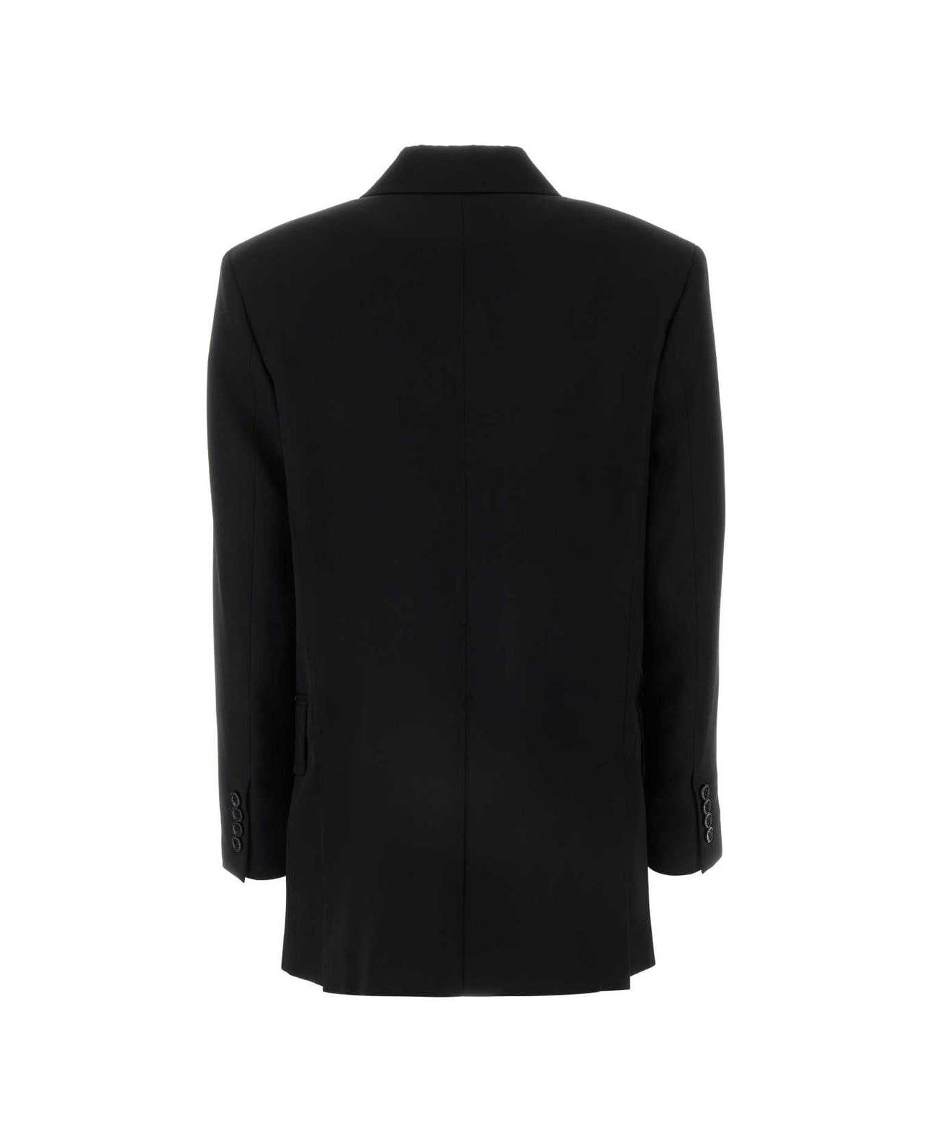 Max Mara Amaca Double-breasted Long-sleeved Jacket Max Mara - NERO