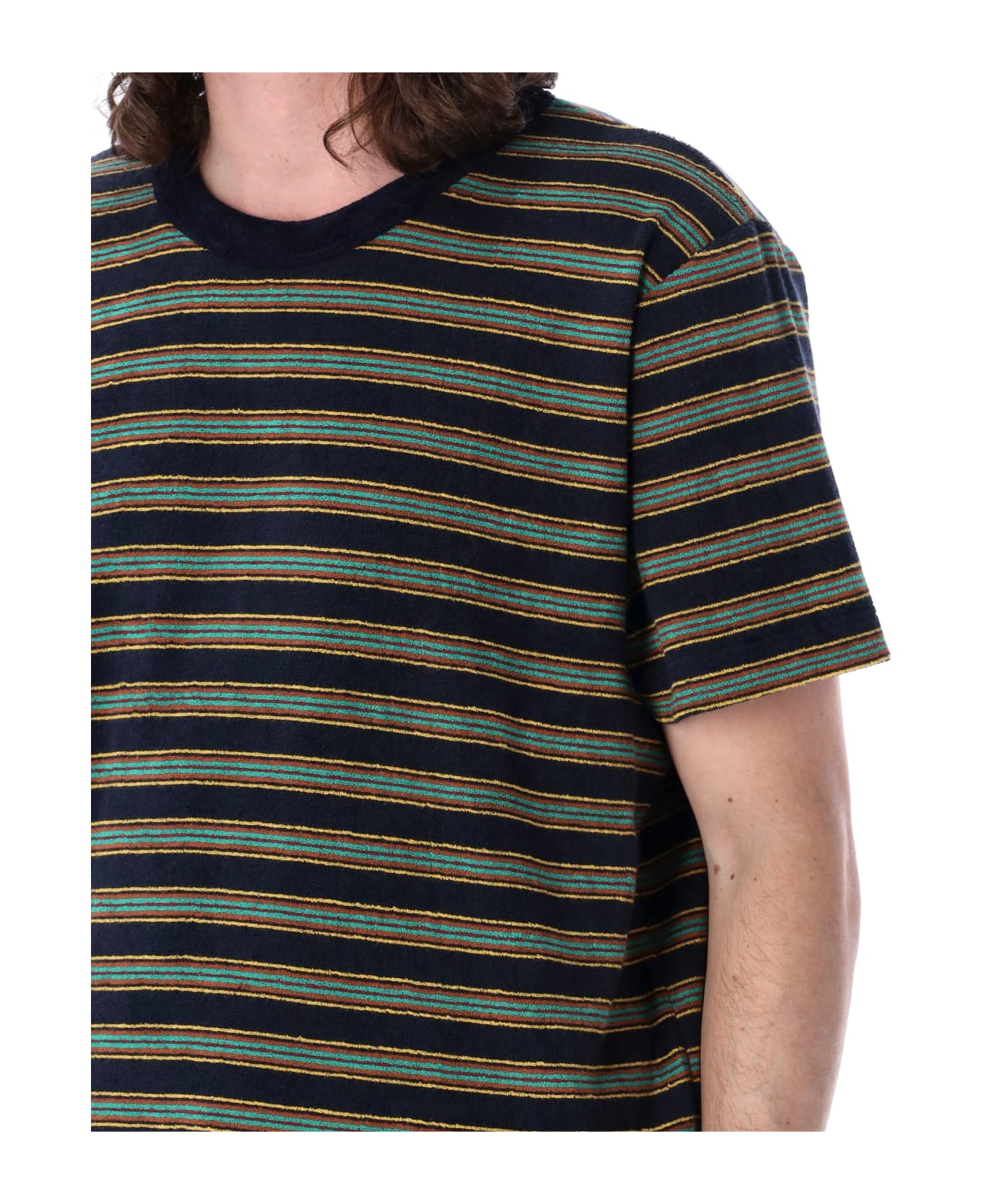 Howlin Striped T-shirt - MAGIC NAVY