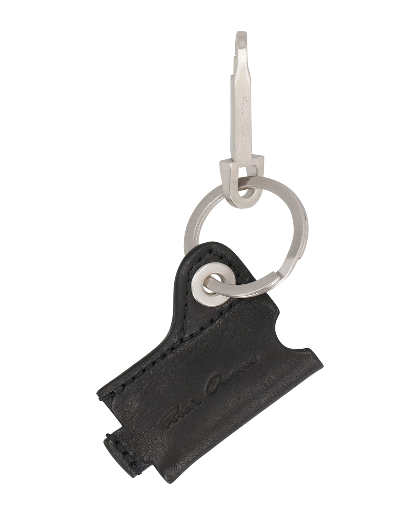 Rick Owens Lighter Case Keychain - black