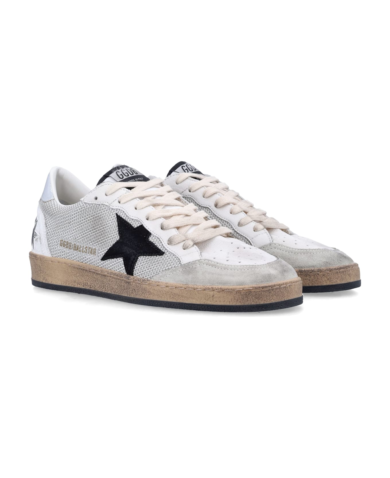 Golden Goose Ball Star - LIGHT SILVER BLACK