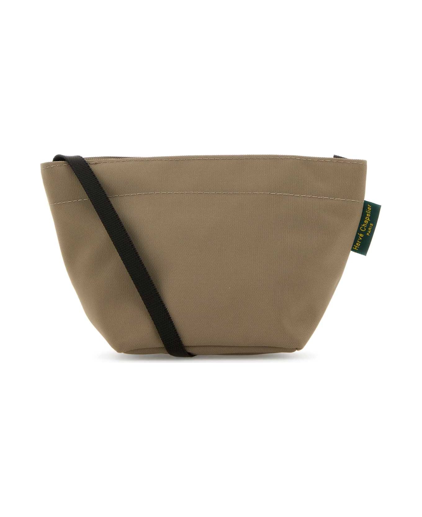 Hervè Chapelier Cappuccino Canvas Crossbody Bag - MASTIC