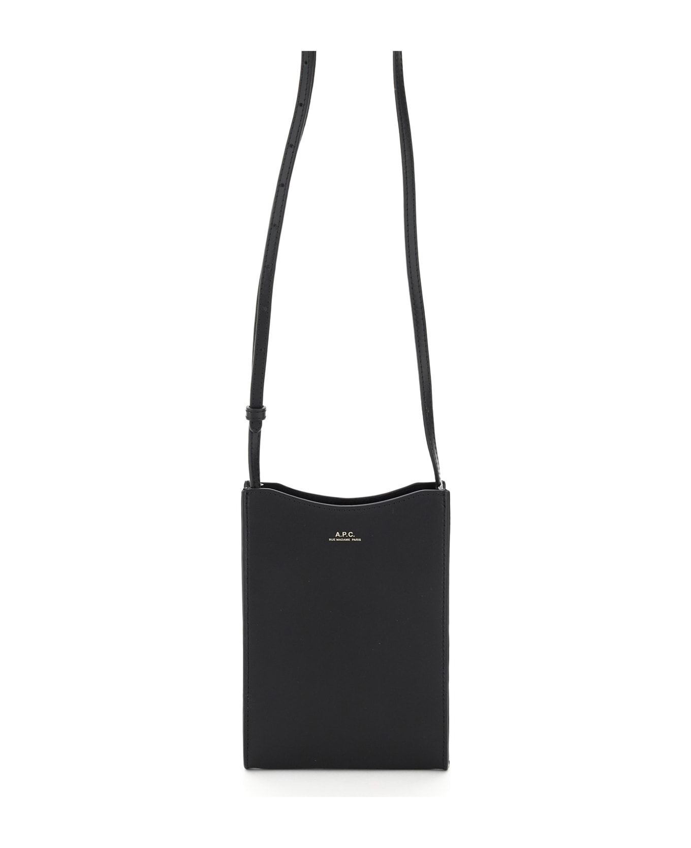 A.P.C. Jamie Neck Pouch - BLACK ショルダーバッグ
