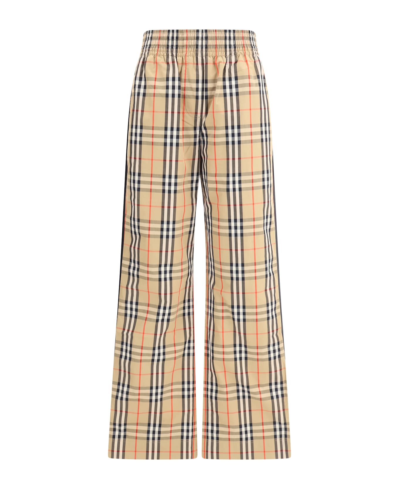 Burberry Check Cotton Pants