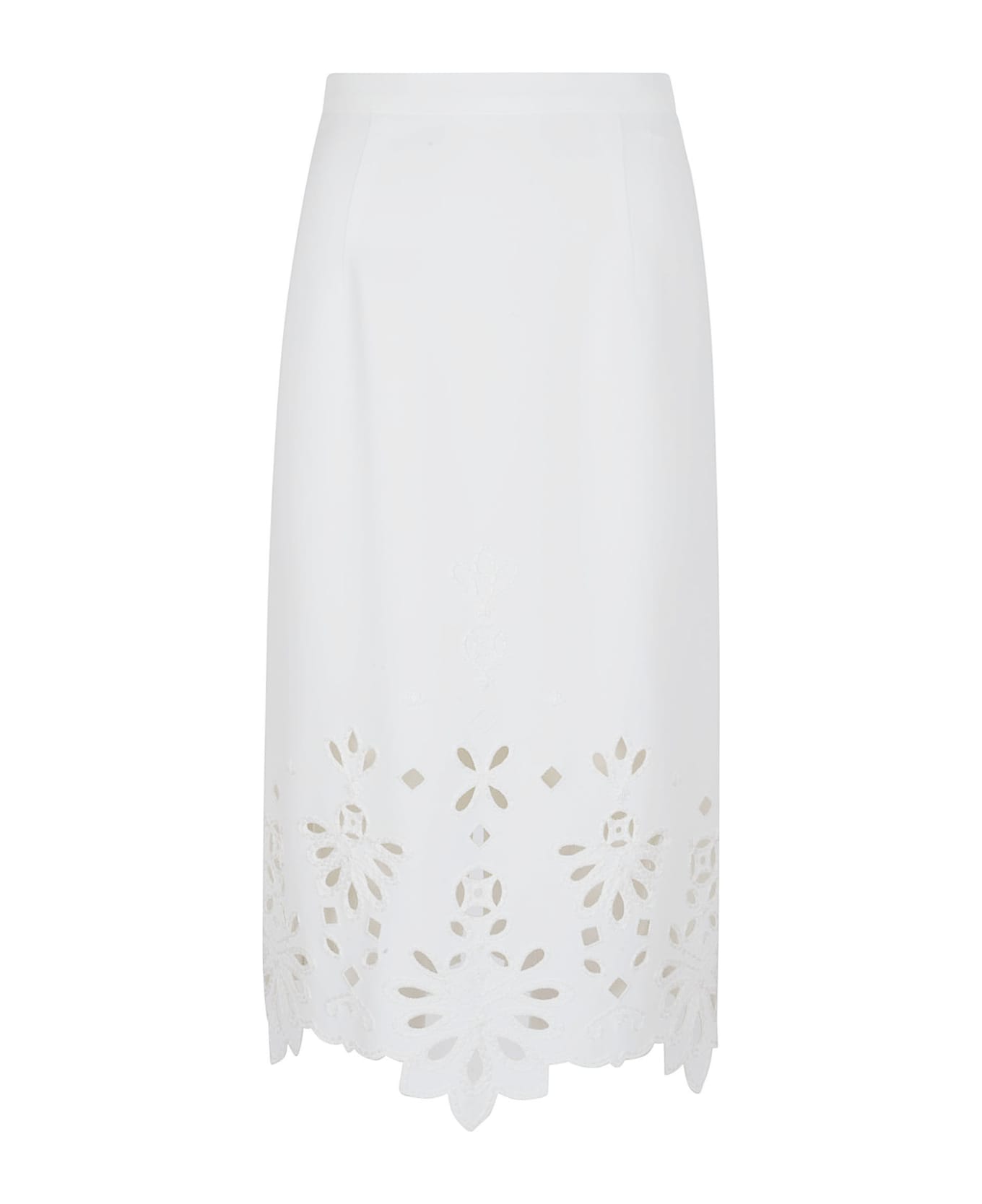 Ermanno Scervino Longuette Skirt - Blanc スカート