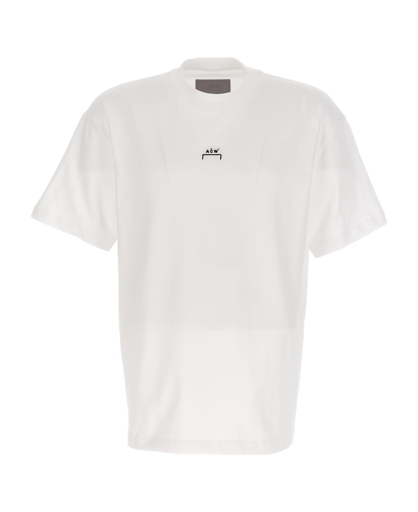 A-COLD-WALL Logo Embroidery T-shirt - White