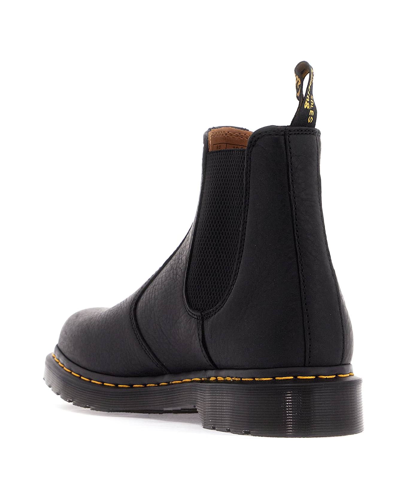 Dr. Martens 2976 Chelsea Leather Ankle Boots - BLACK (Black)