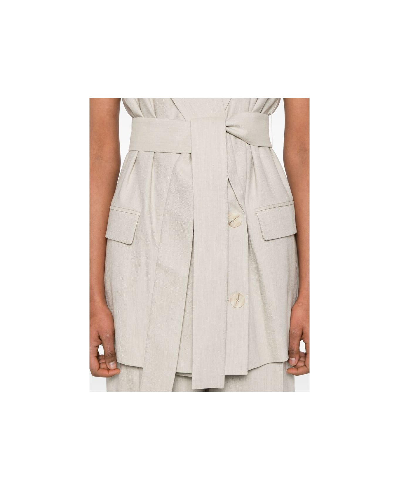 Camilla and Marc Waistcoat - NEUTRALS