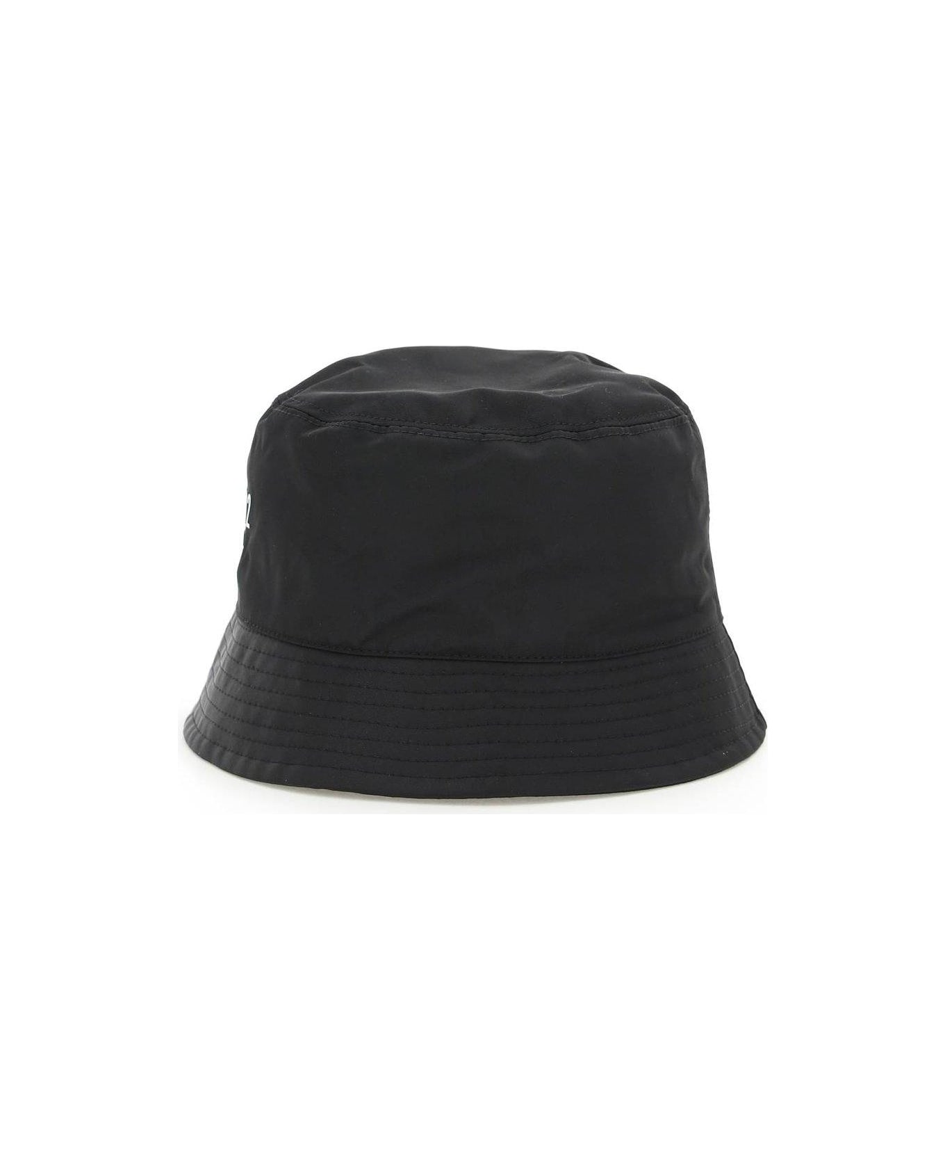 Dsquared2 Ceresio 9 Logo-printed Bucket Hat - Nero 帽子