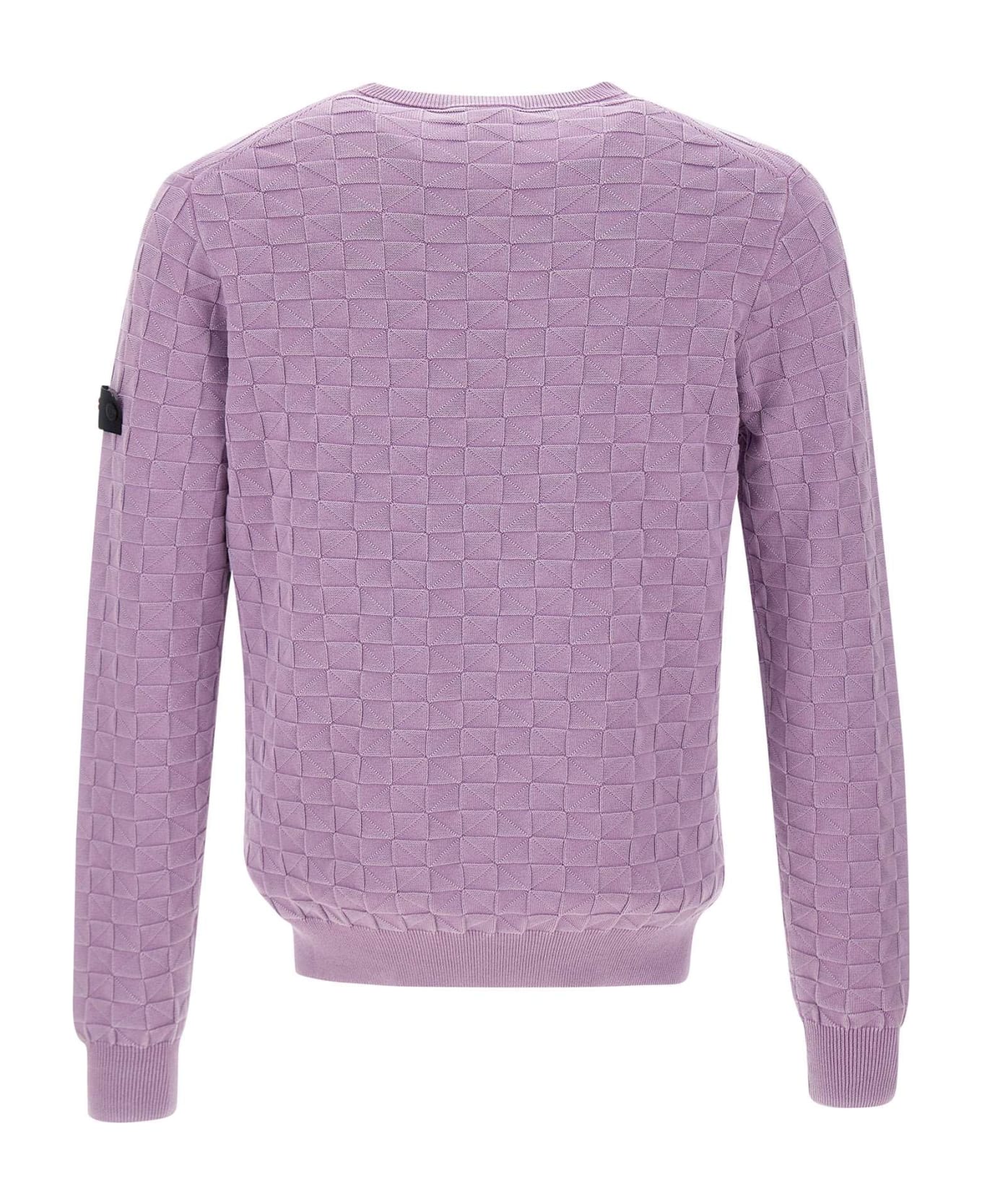 Peuterey "omnium" Cotton Sweater - LILAC