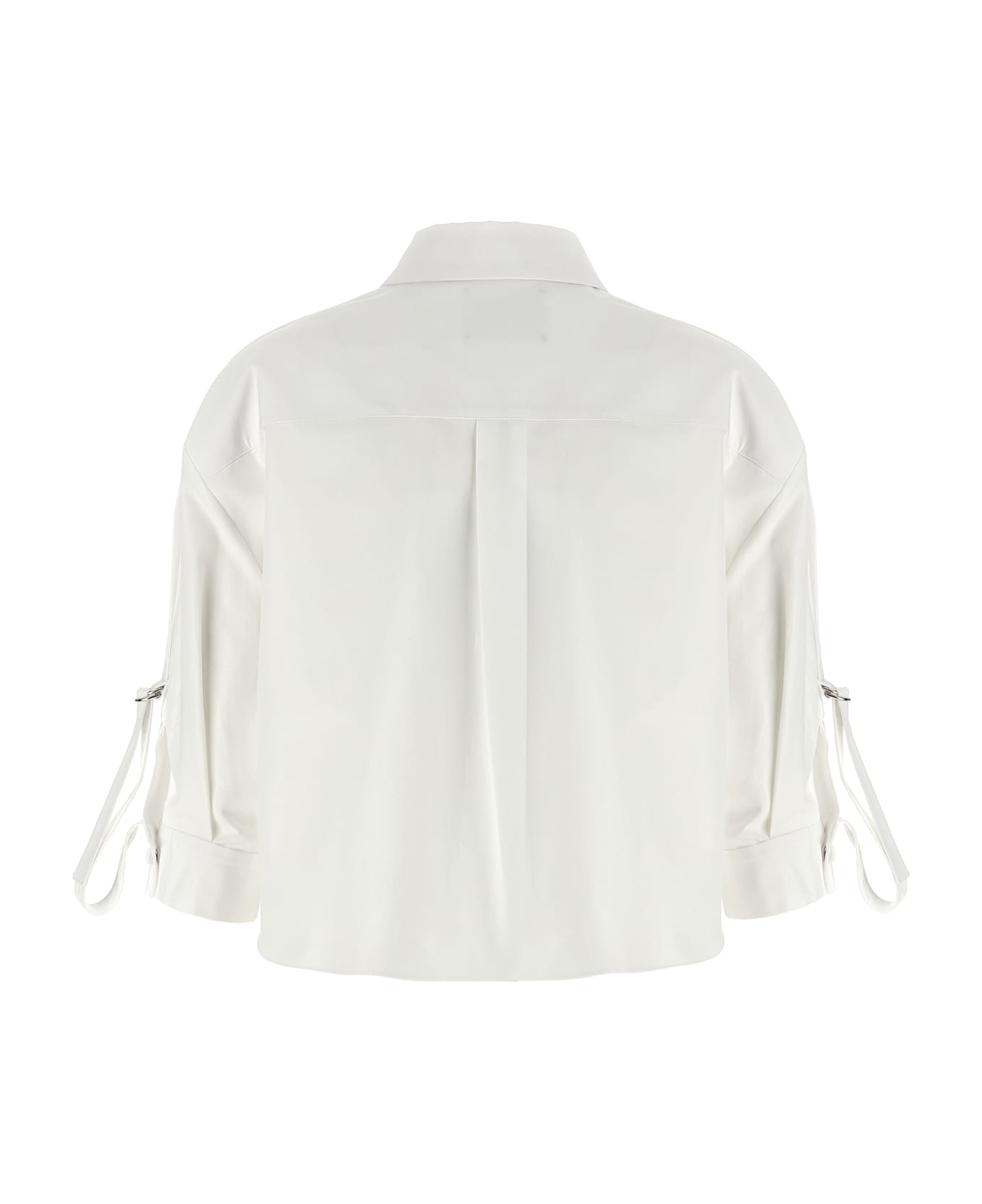 Giovanni Bedin Cropped Shirt - White