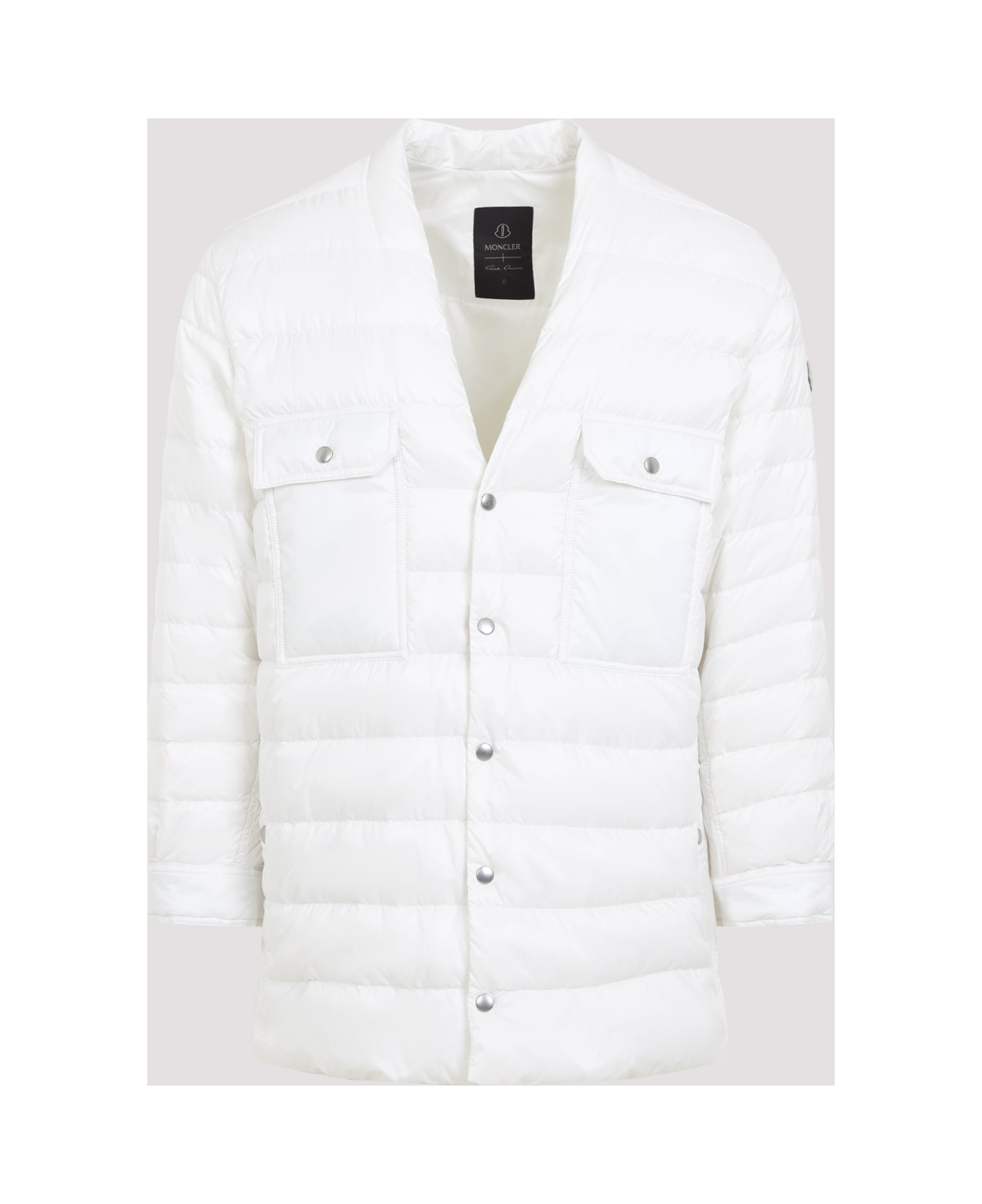 Moncler + Rick Owens Mu02d2f01outershirt - Milk