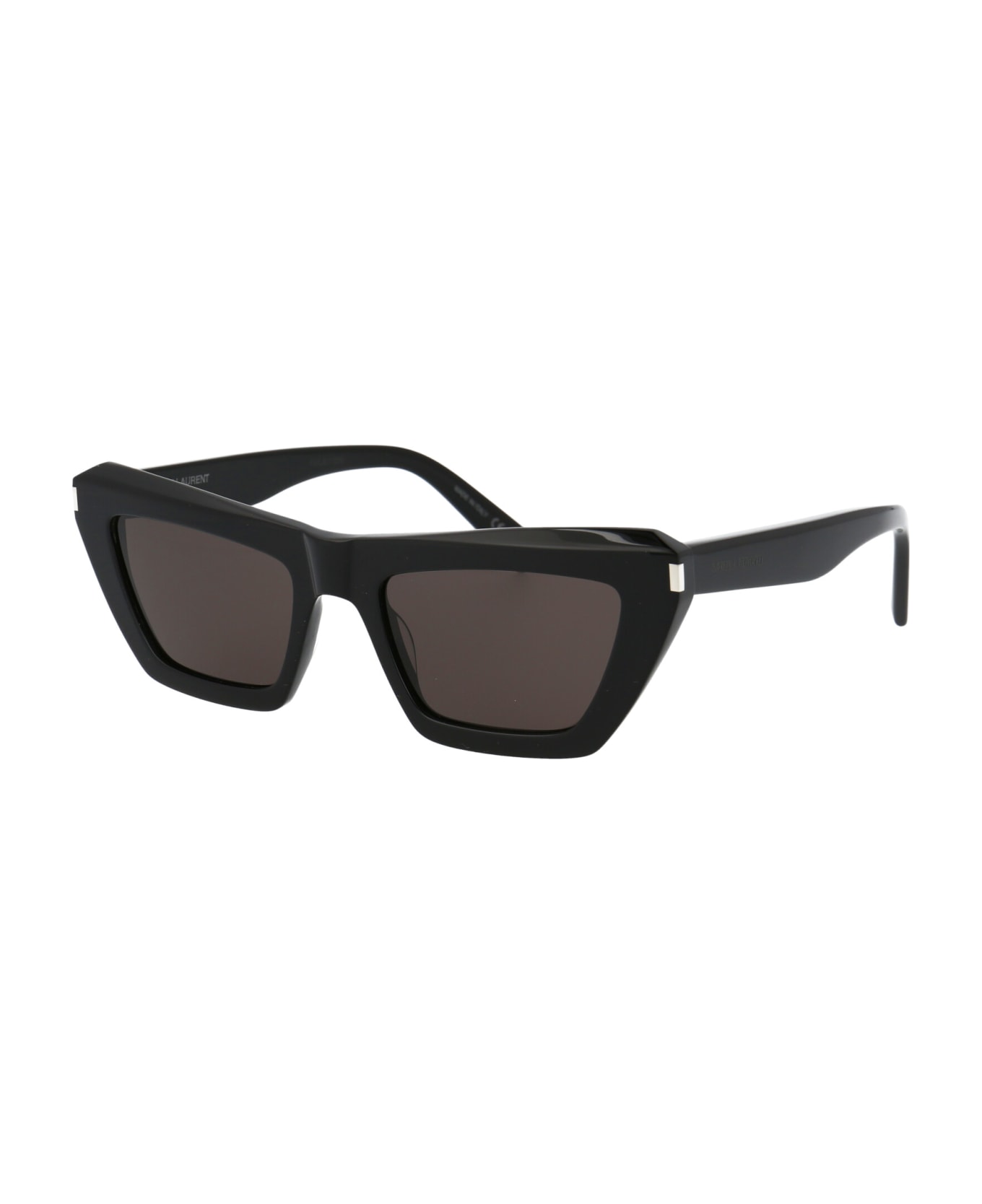 Saint Laurent Eyewear Sl 467 Sunglasses - 001 BLACK BLACK BLACK サングラス