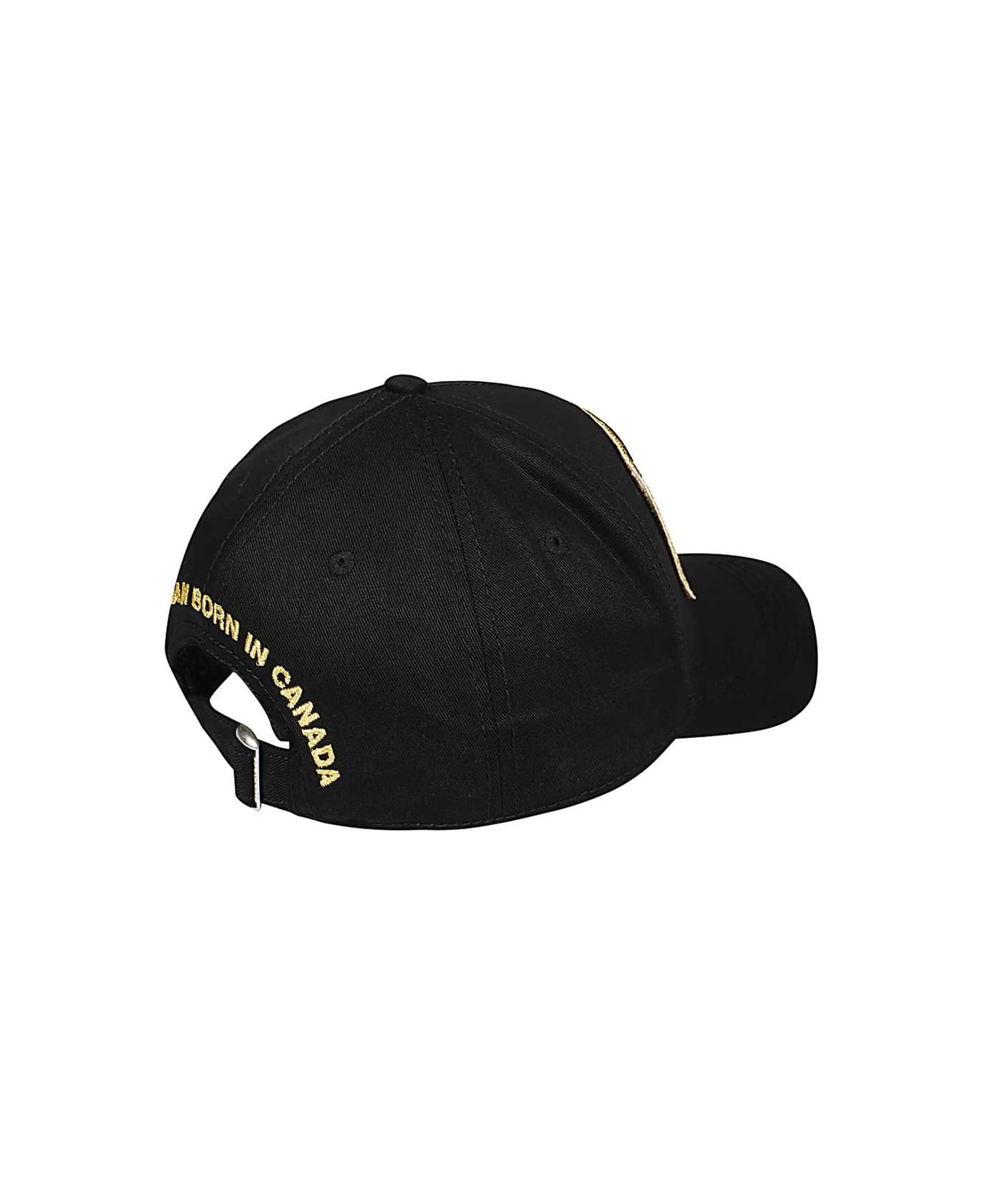 Dsquared2 Logo Baseball Cap - black 帽子