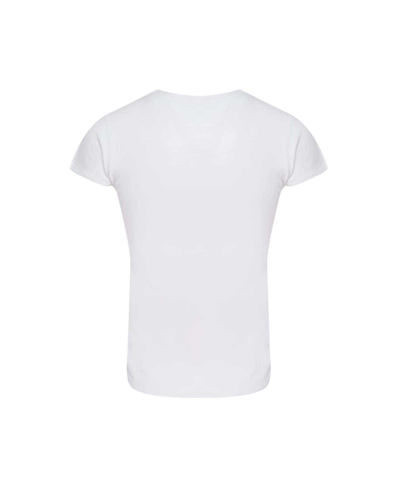 Stella McCartney T-shirt With Print - Pure white