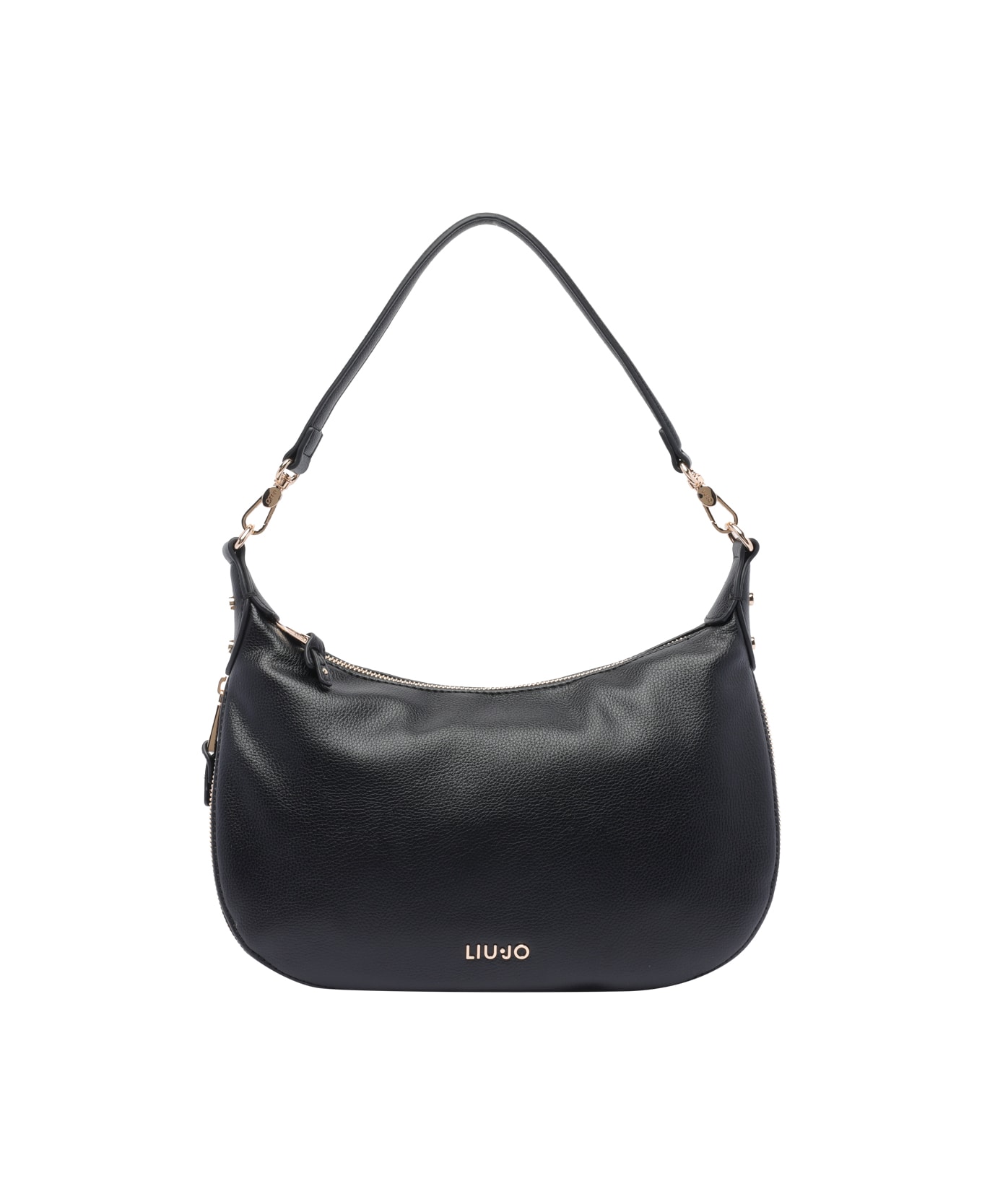 Liu-Jo Logo Shoulder Bag - Black