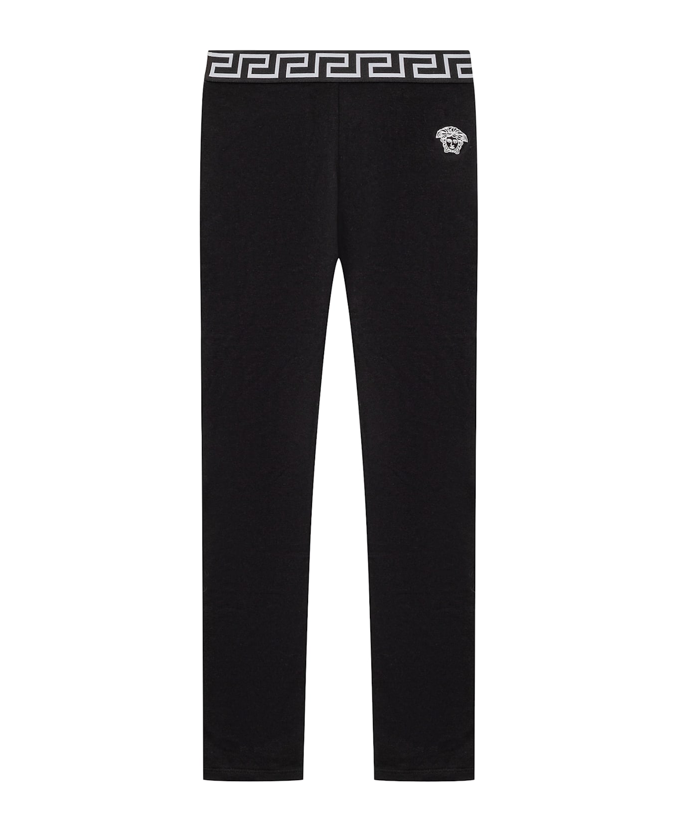 Versace Legging Pants - NERO-BIANCO