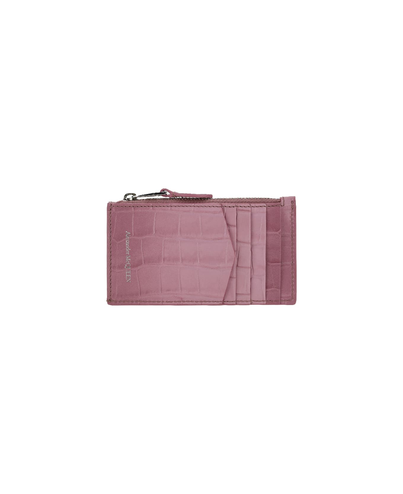 Alexander McQueen Card Holder - Pink 財布