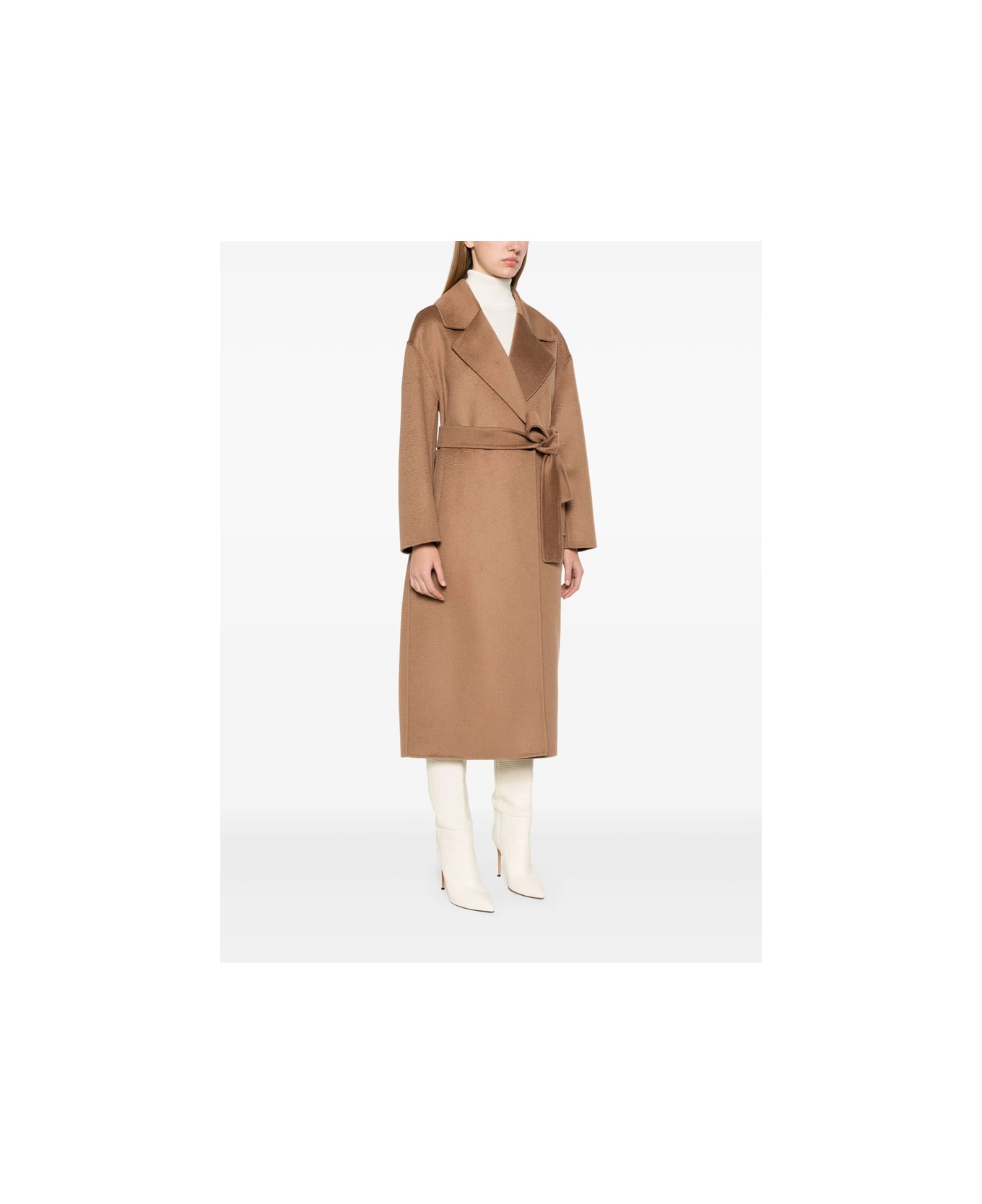
S Max Mara Coat - BROWN