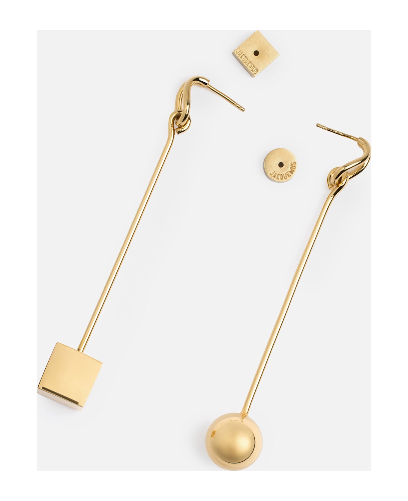 Jacquemus Les Boucles Nodo - GOLD