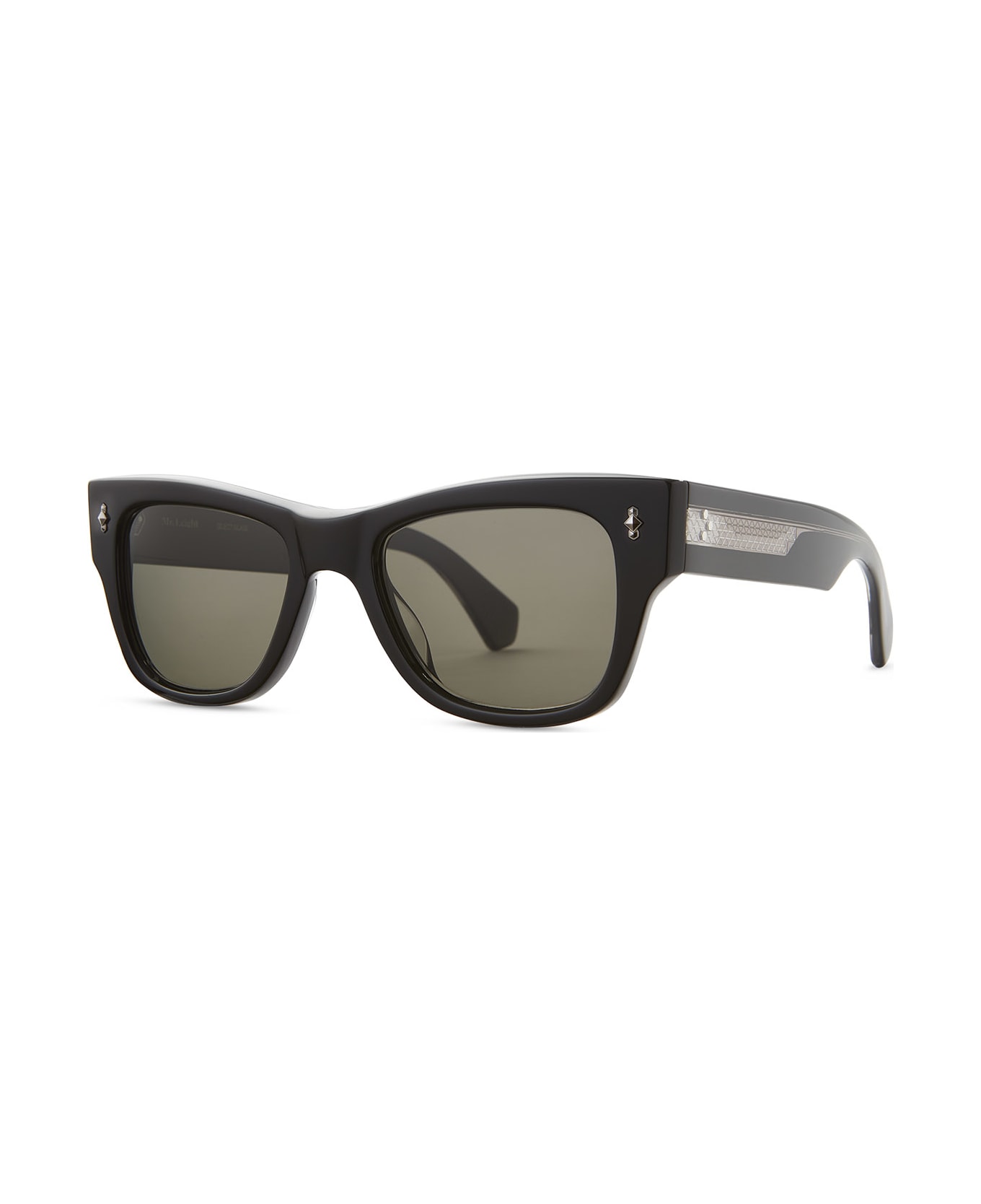 Mr. Leight Duke S Black-gunmetal Sunglasses -  Black-Gunmetal サングラス